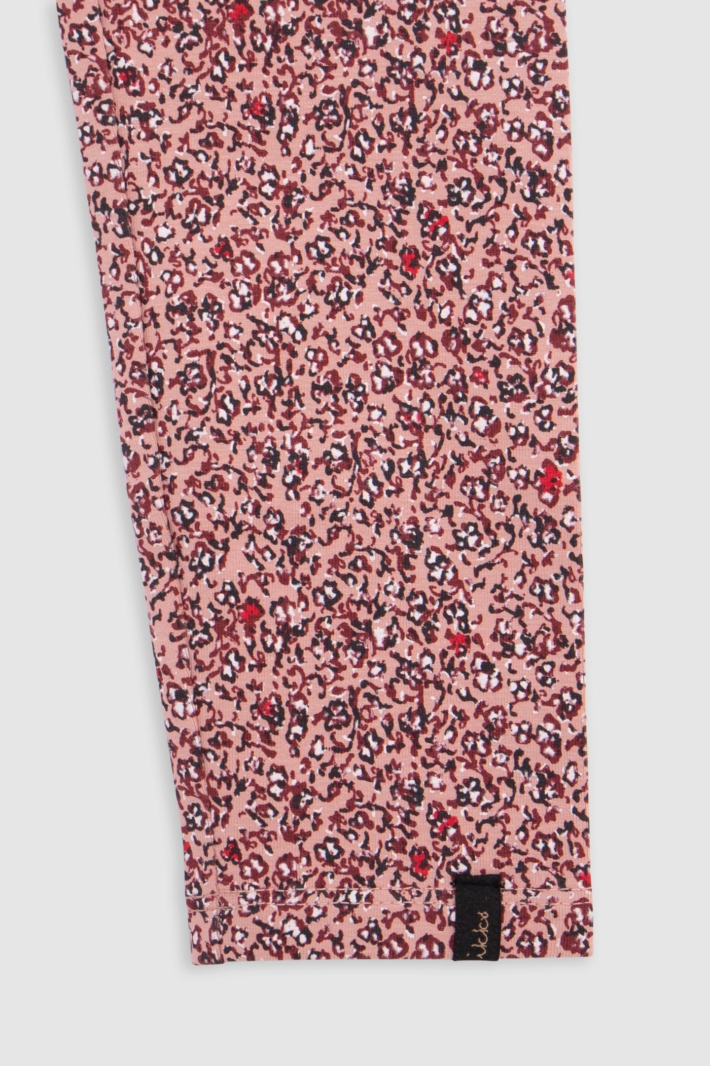 PINK FLORAL PRINT LEGGINGS FOR GIRLS 4