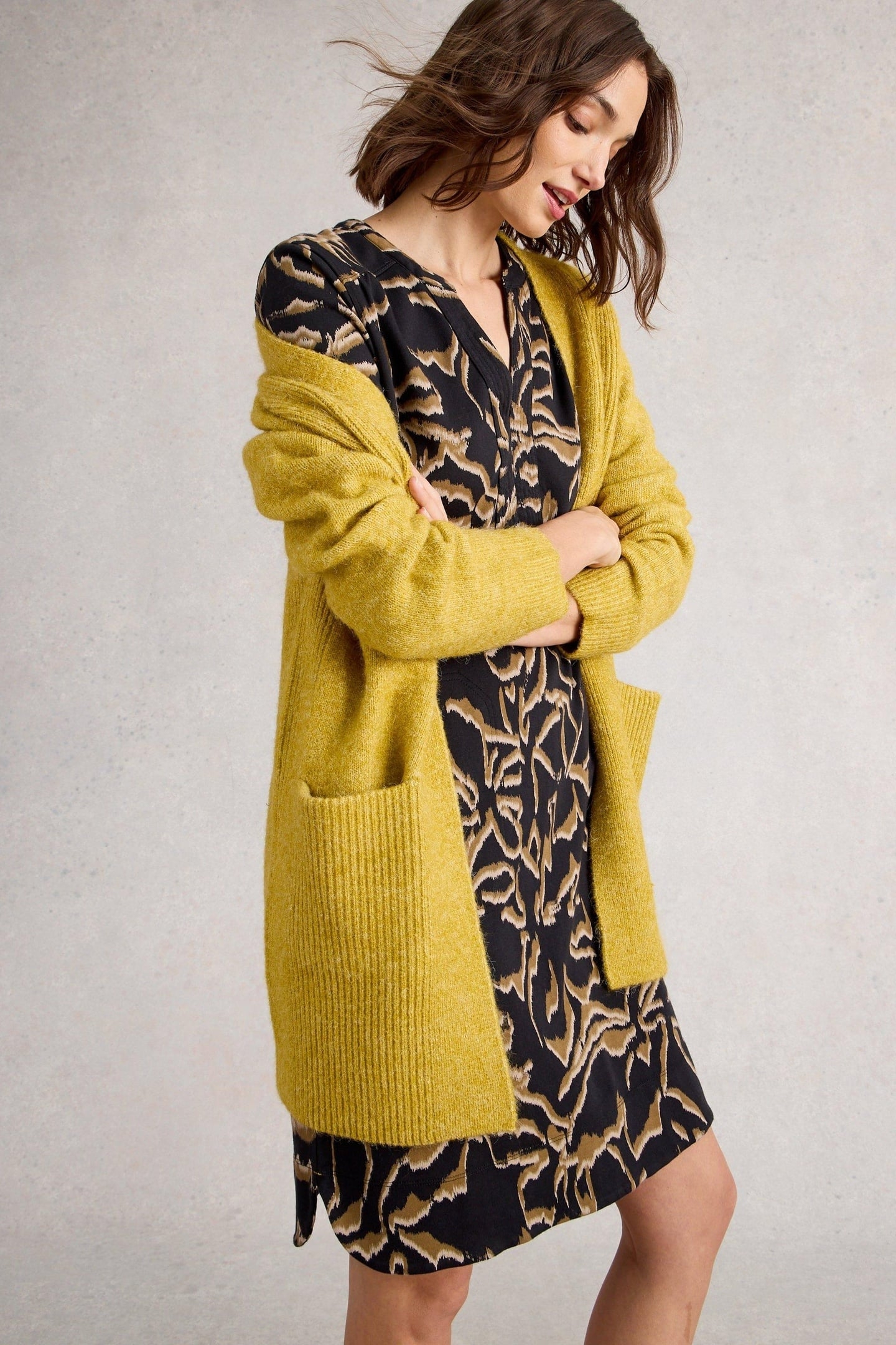 JUNE DRESS BLACK MULTI 2