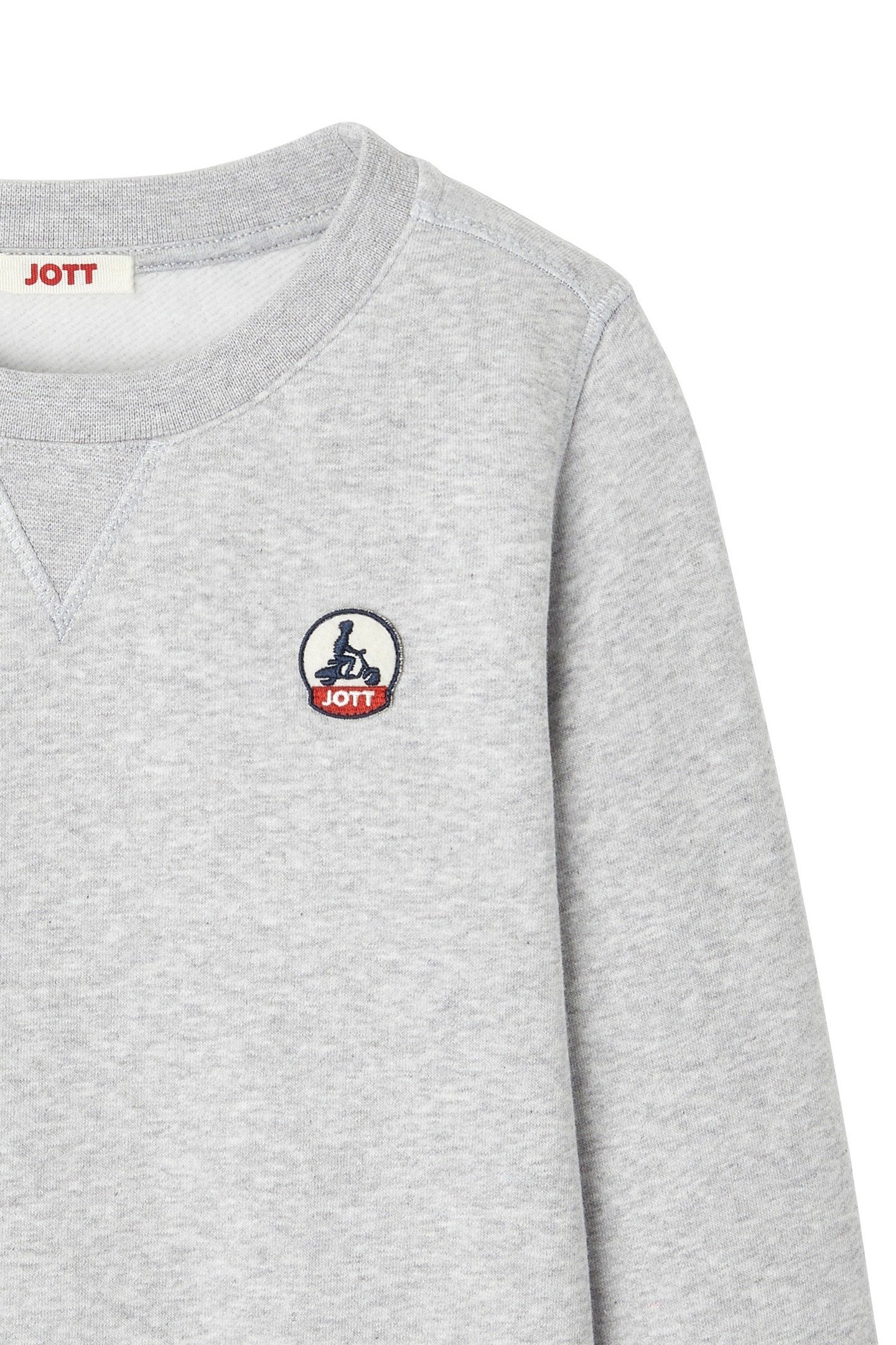 BARCELOS SWEATSHIRT MELANGE GREY 2