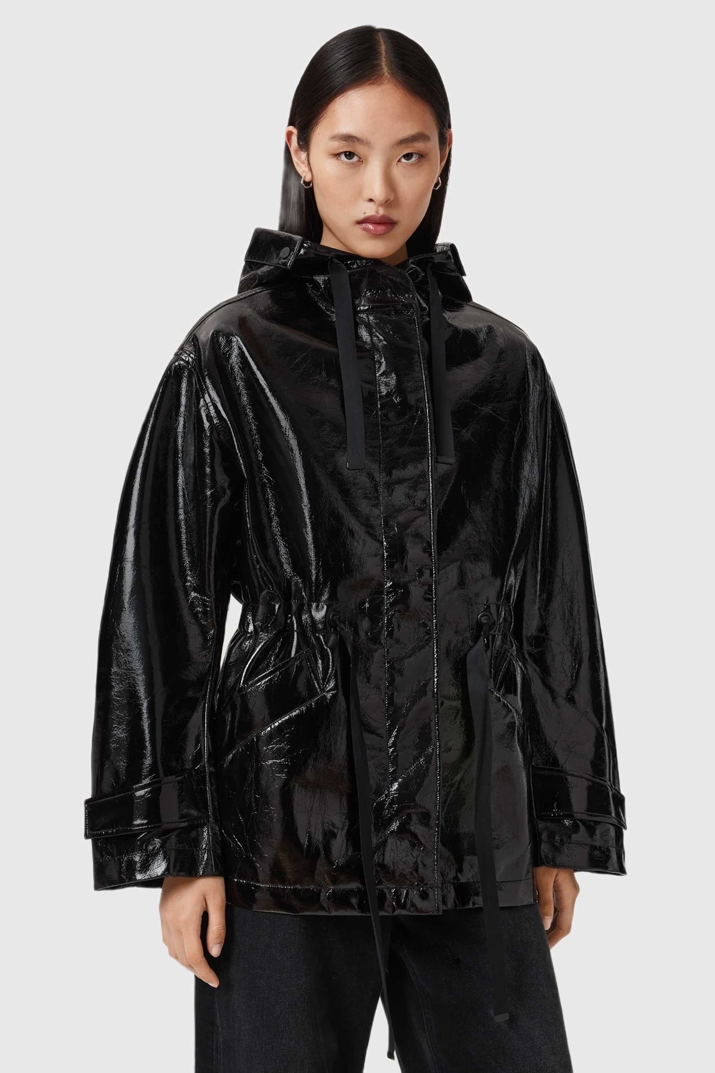 KELSIE SHINE JACKET BLACK 1