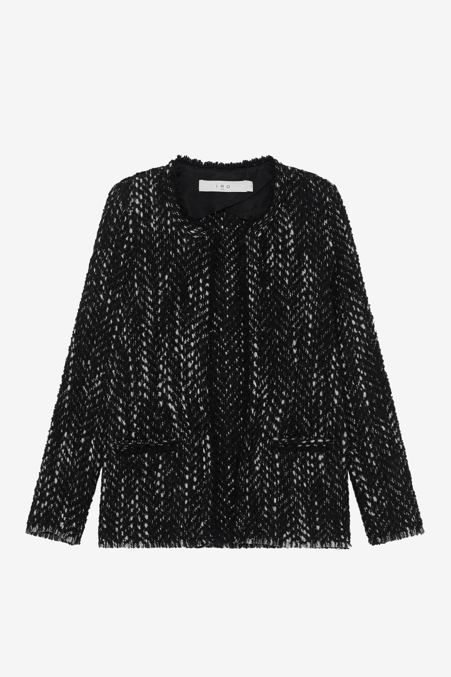 LEONARD JACKET BLACK/WHITE 4