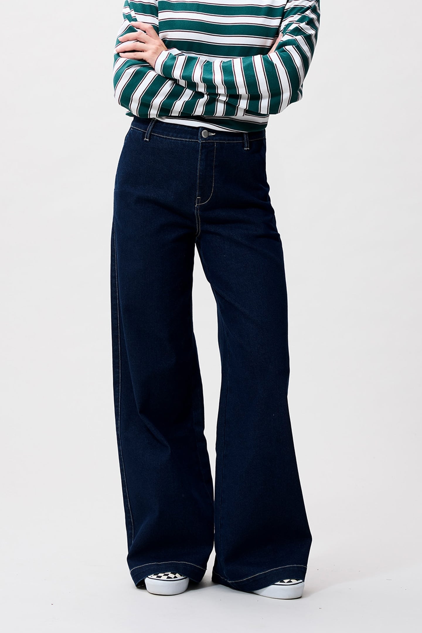 TAILORED JEANS DARK BLUE 2