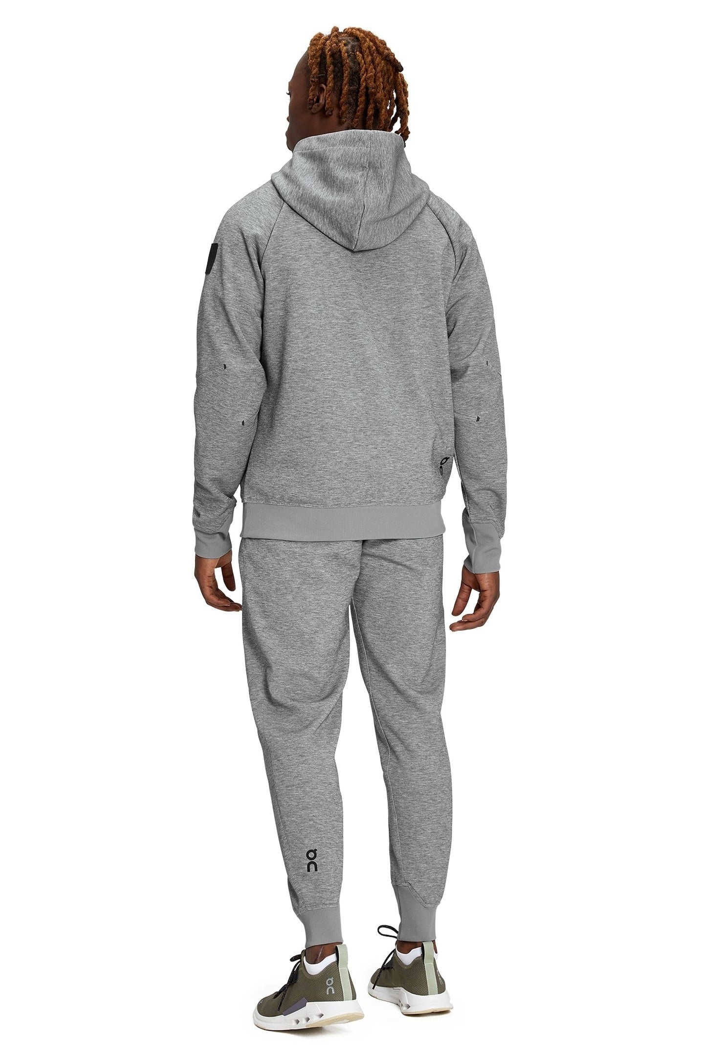 ZIPPED HOODIE 2 M GREY 2
