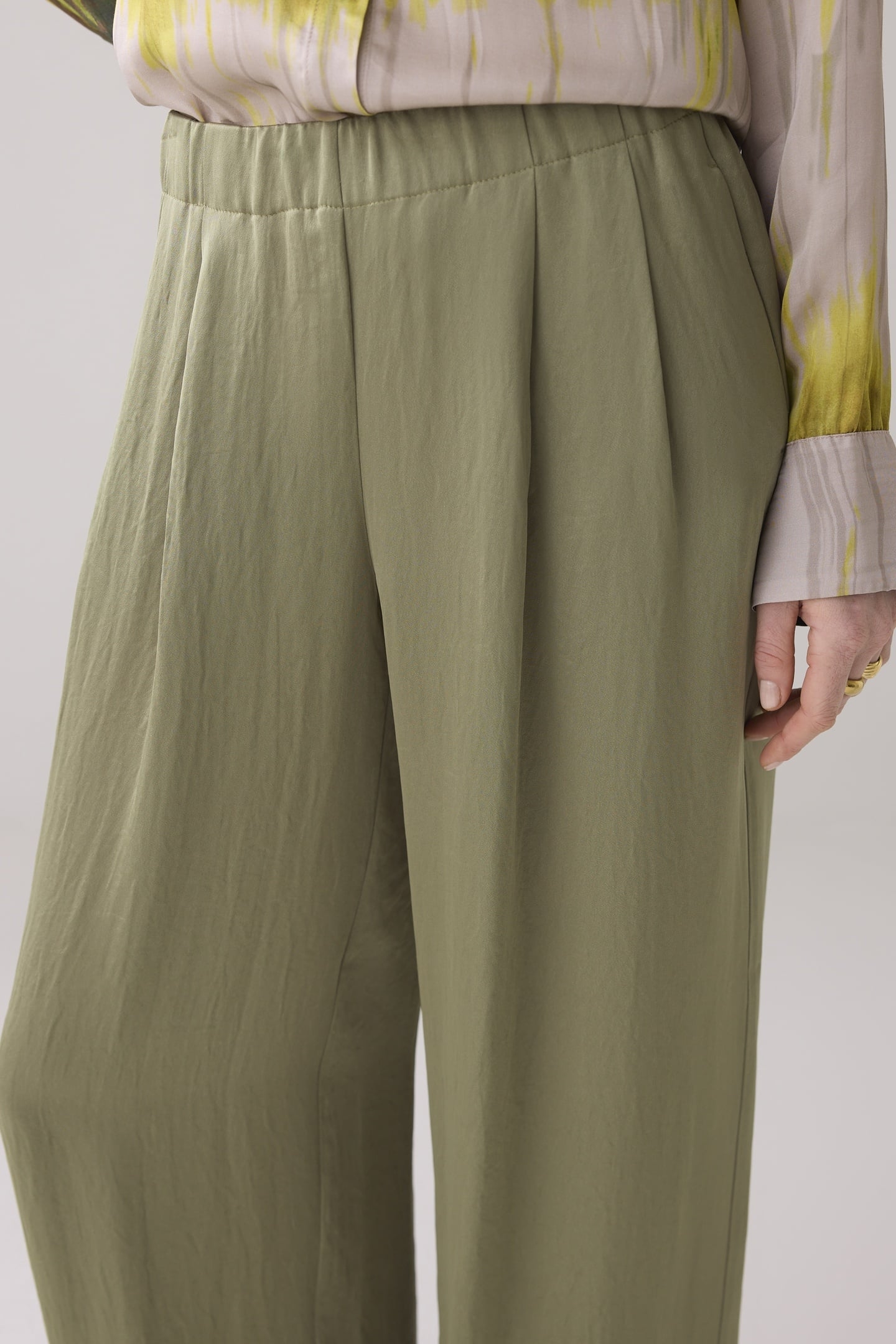 TROUSERS HEAVY SILKY TOUCH COMBAT GREEN 4