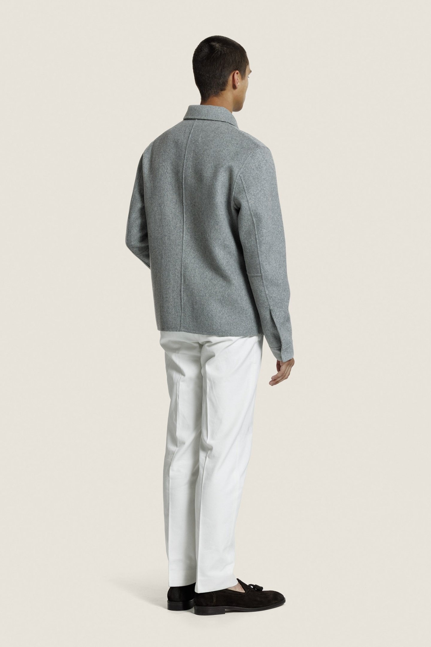 ROBERT JACKET L. GREY MELANGE 3