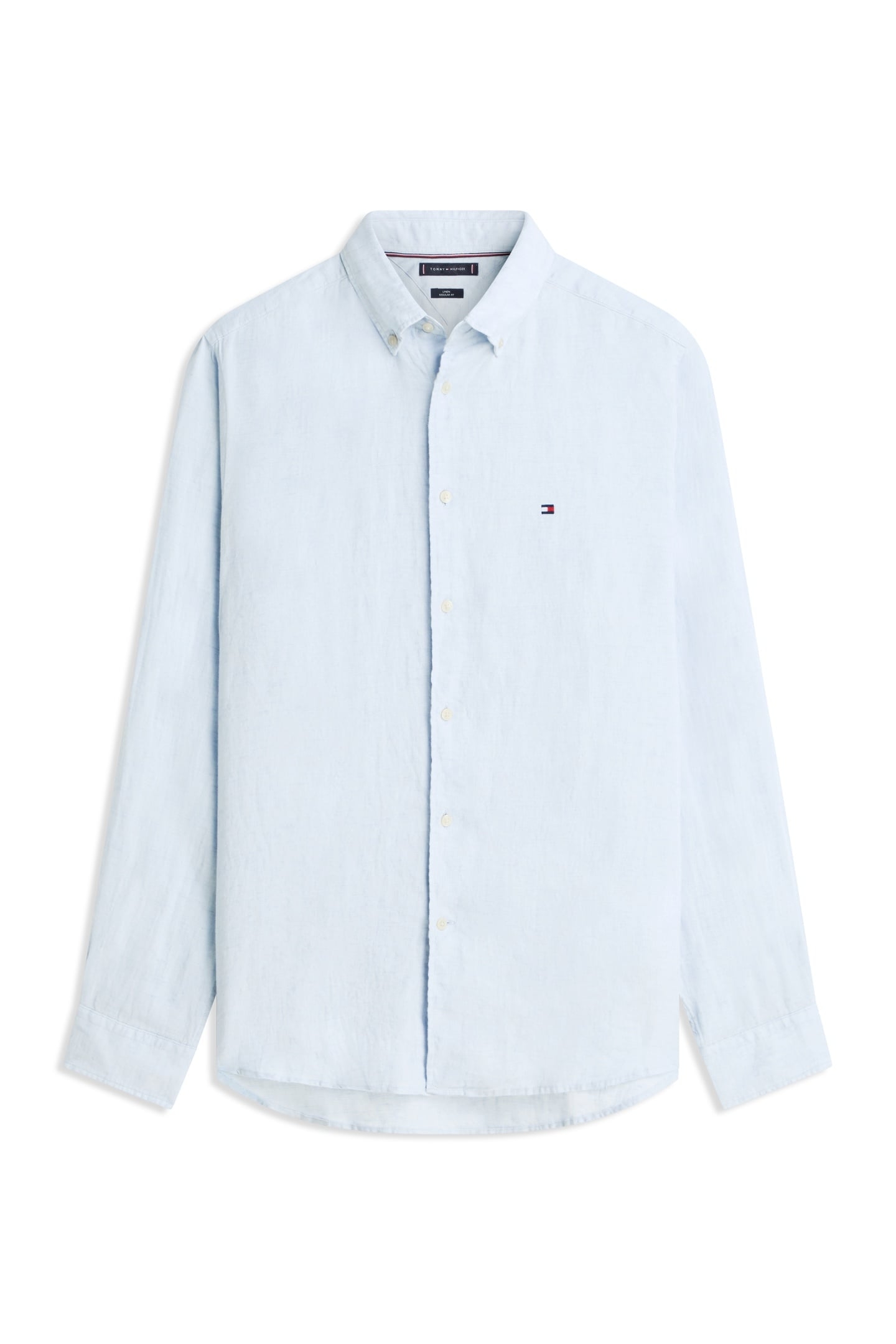 PIGMENT DYED LINEN SHIRT BREEZY BLUE 5
