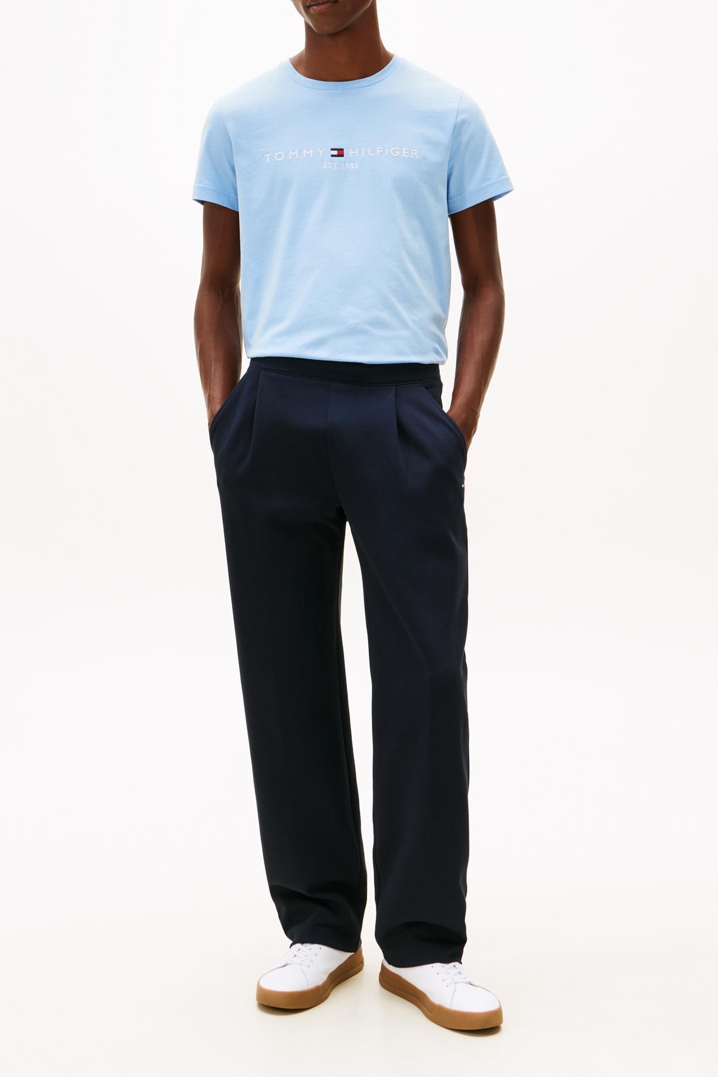 TOMMY LOGO TEE WELL WATER 3