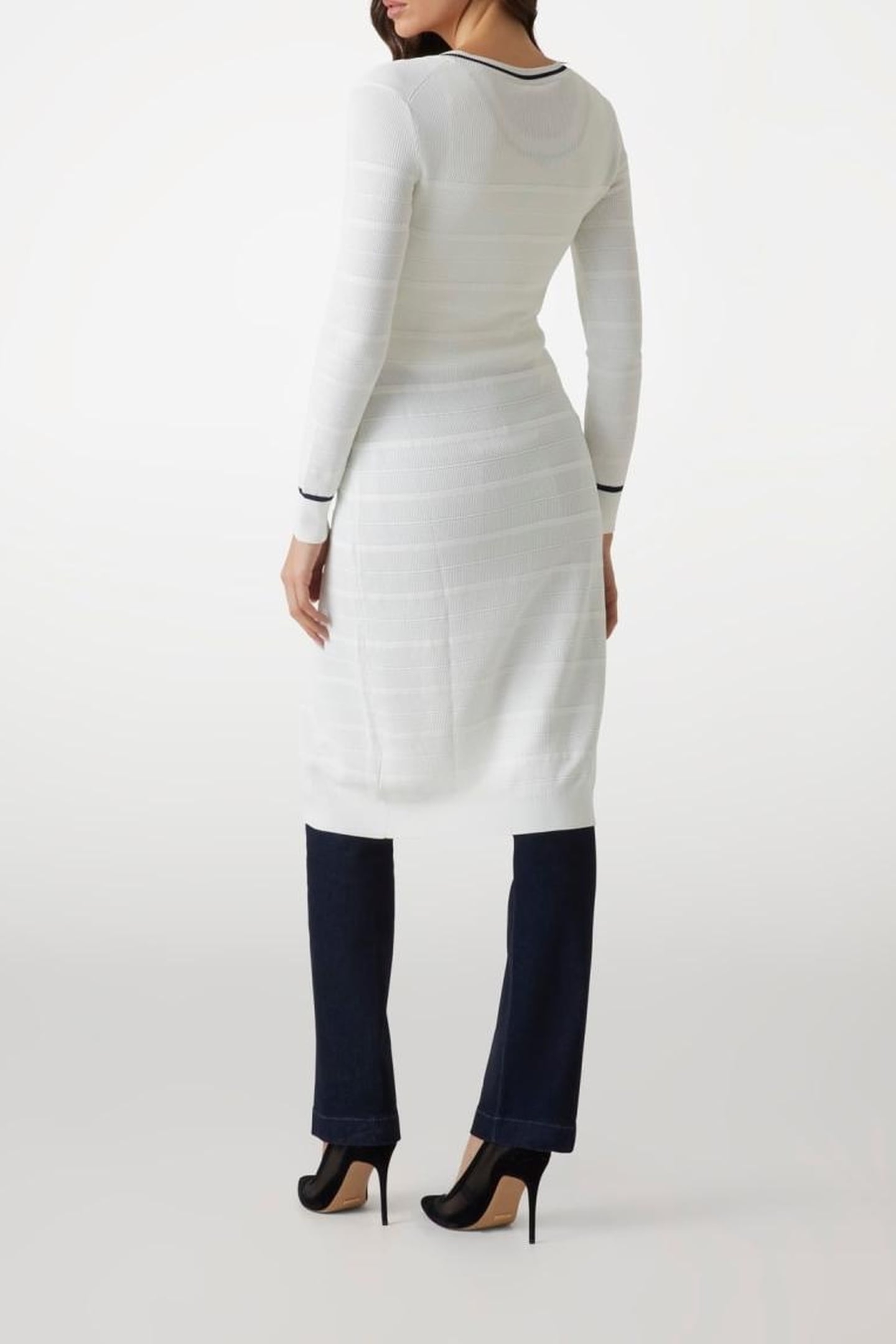 MARCIANO BY GUESS ADA LONG CARDI SWEATER MACADAMIA 2