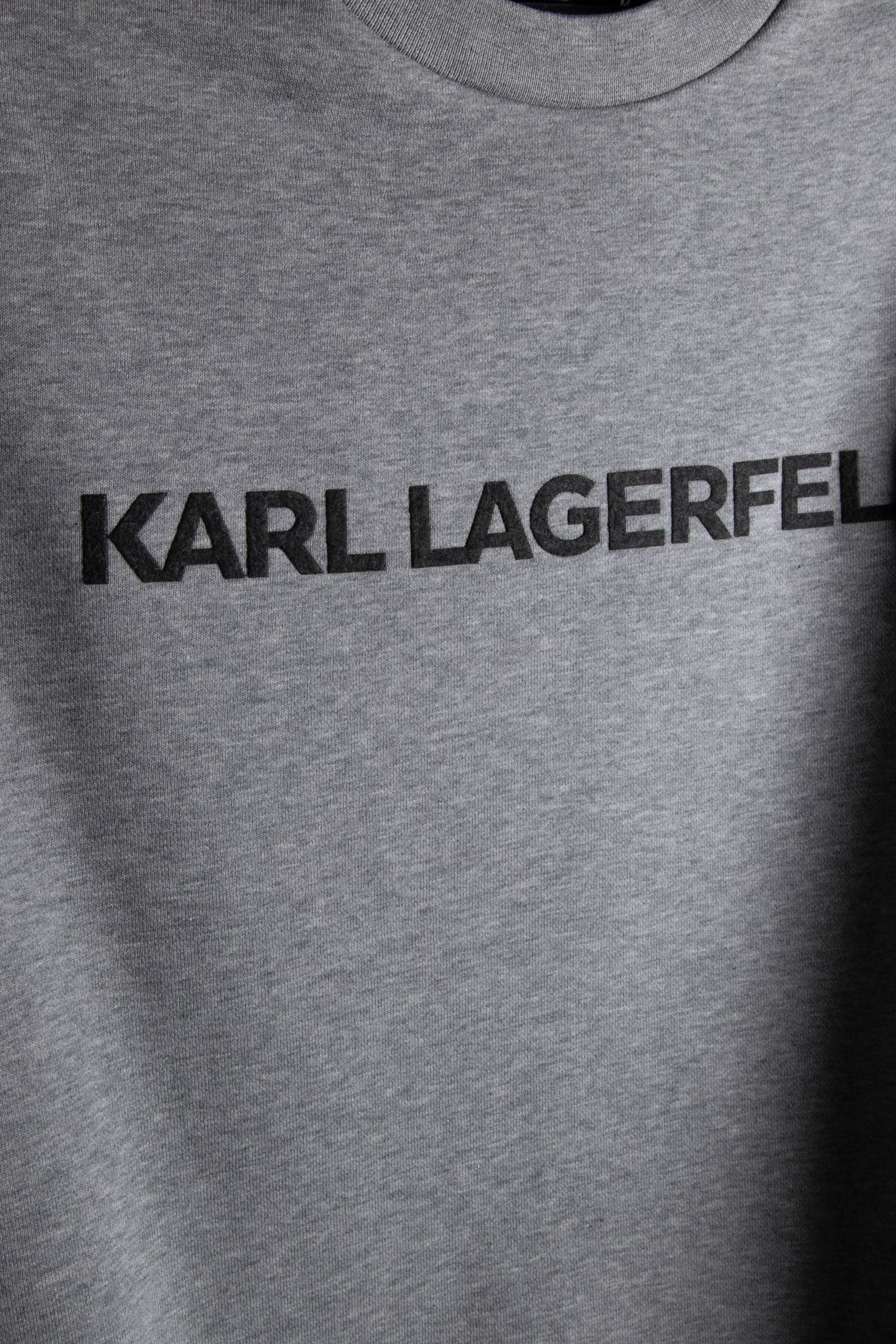 DARKGREY MELANGE SWEAT CREWNECK 5