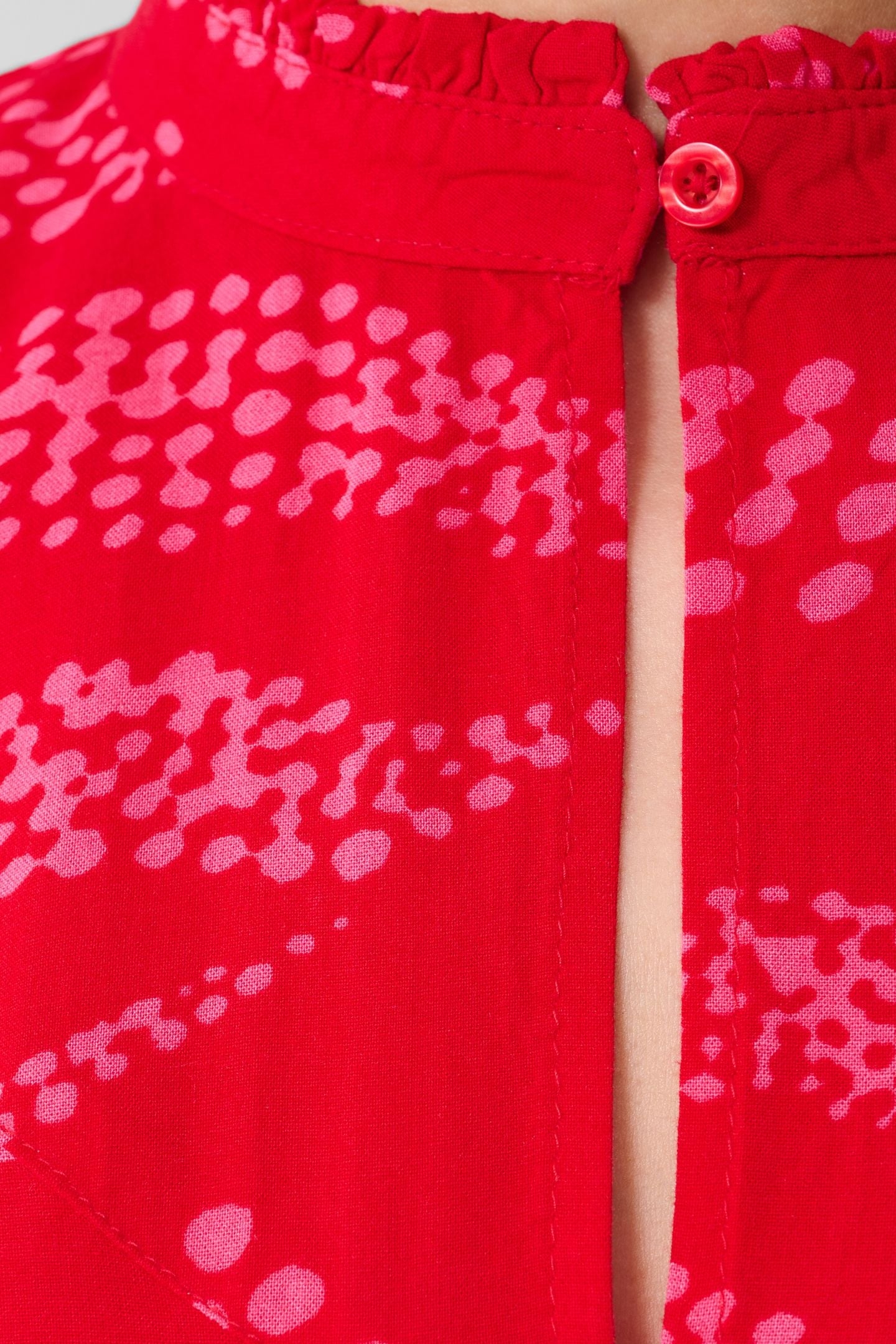 LA-SBPRINTED HOT TOP RED 6
