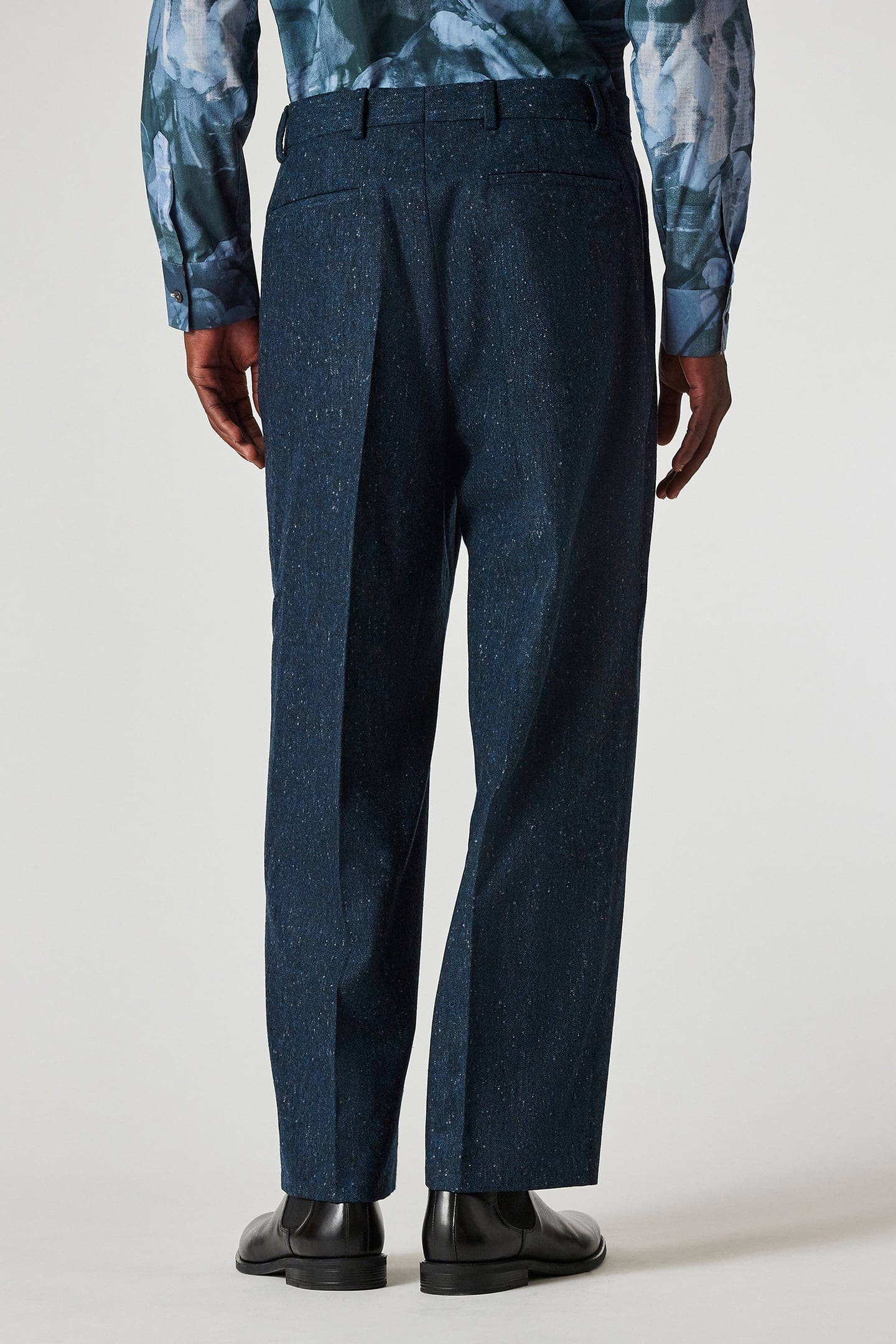 TROUSER PETROL BLUE 3