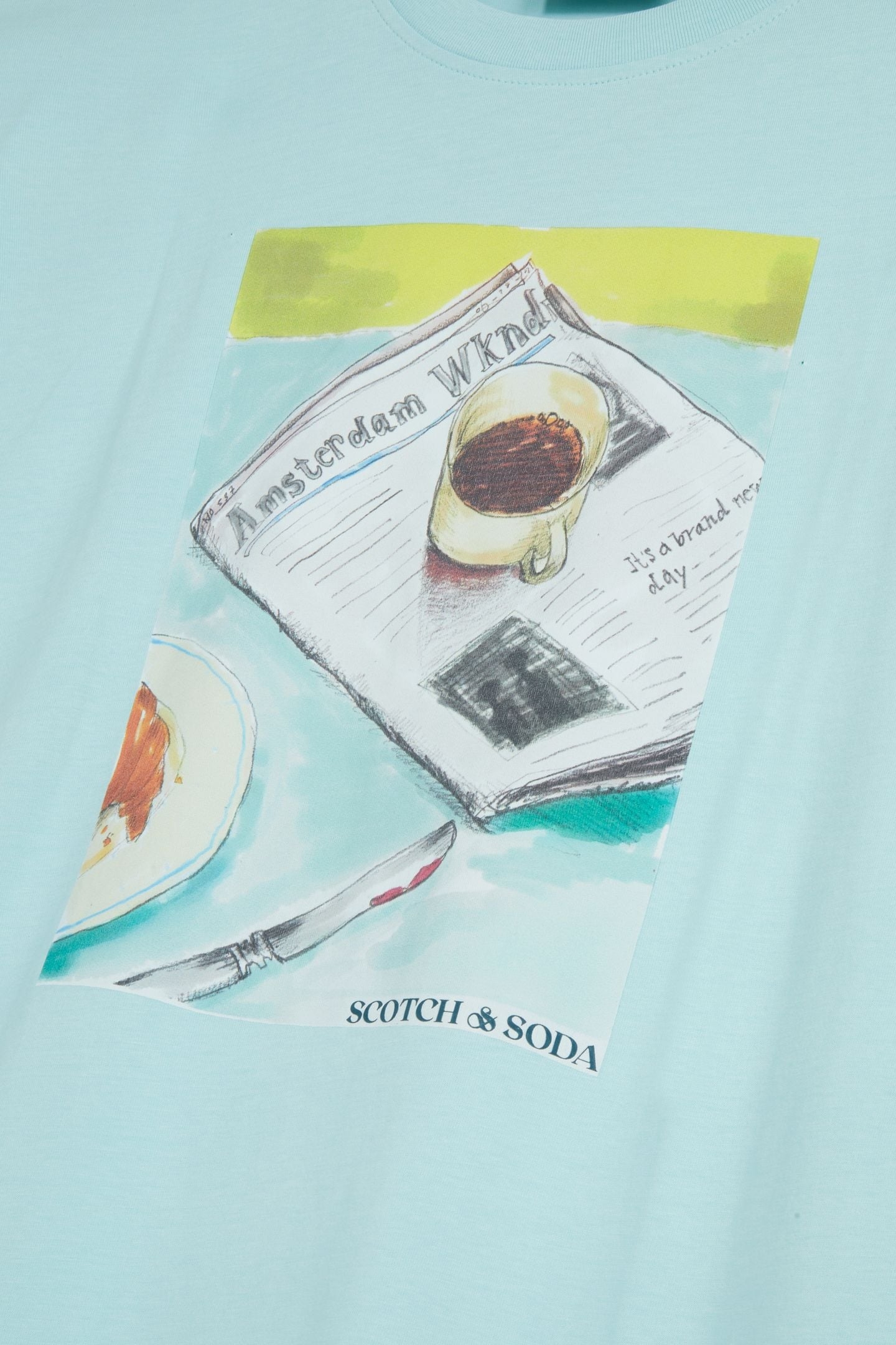 GRAPHIC TEE CANAL BLUE 3