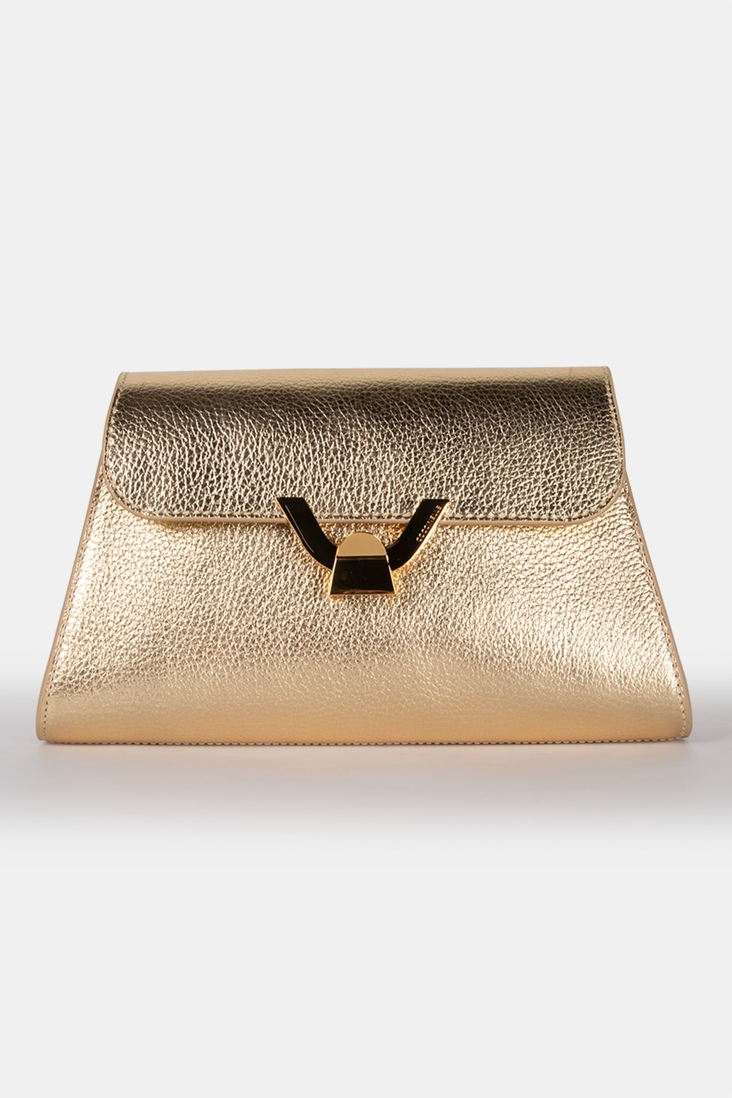 RECTANGLE SHOULDER BAG IN GOLD 2