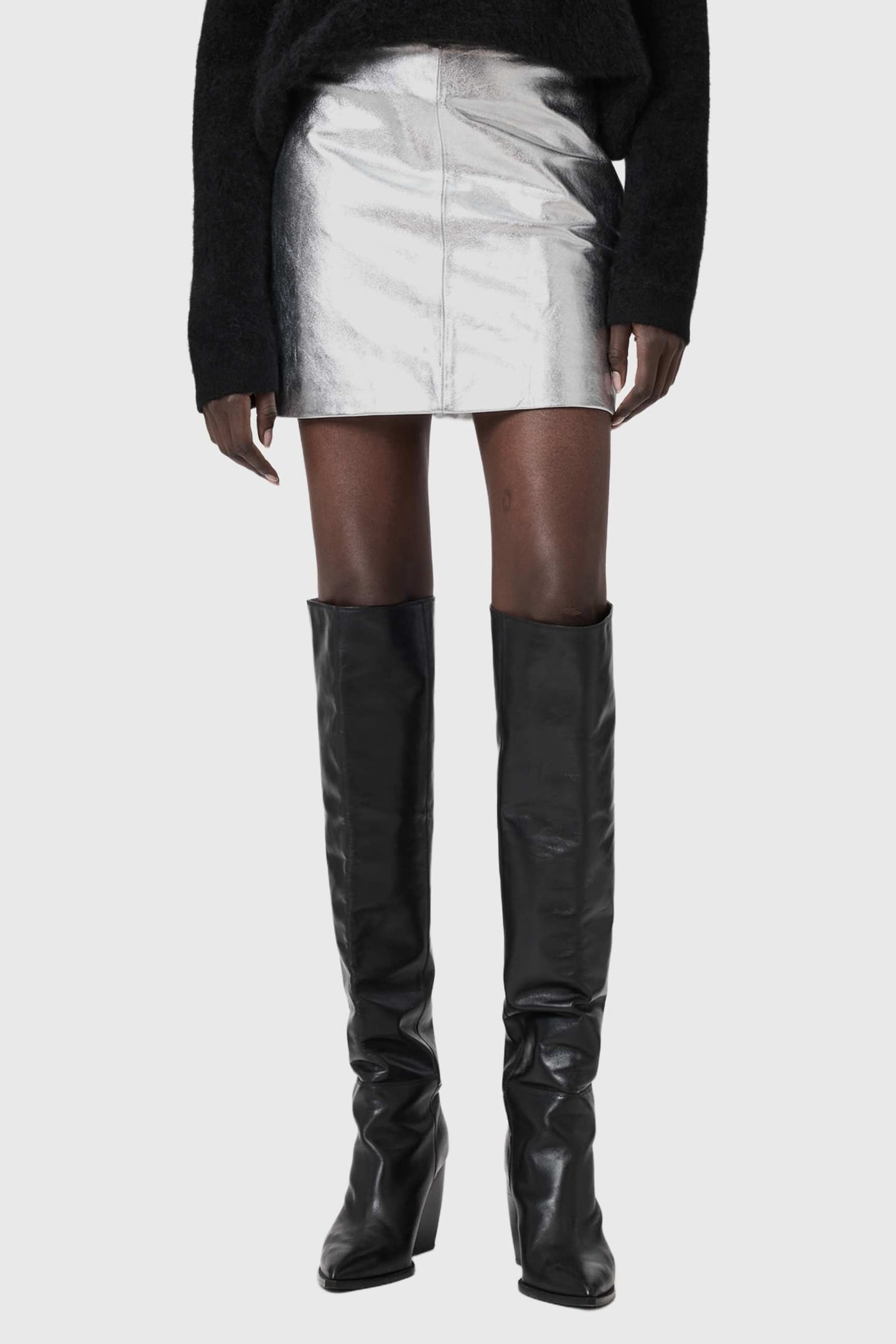 RENAI SKIRT SILVER 1