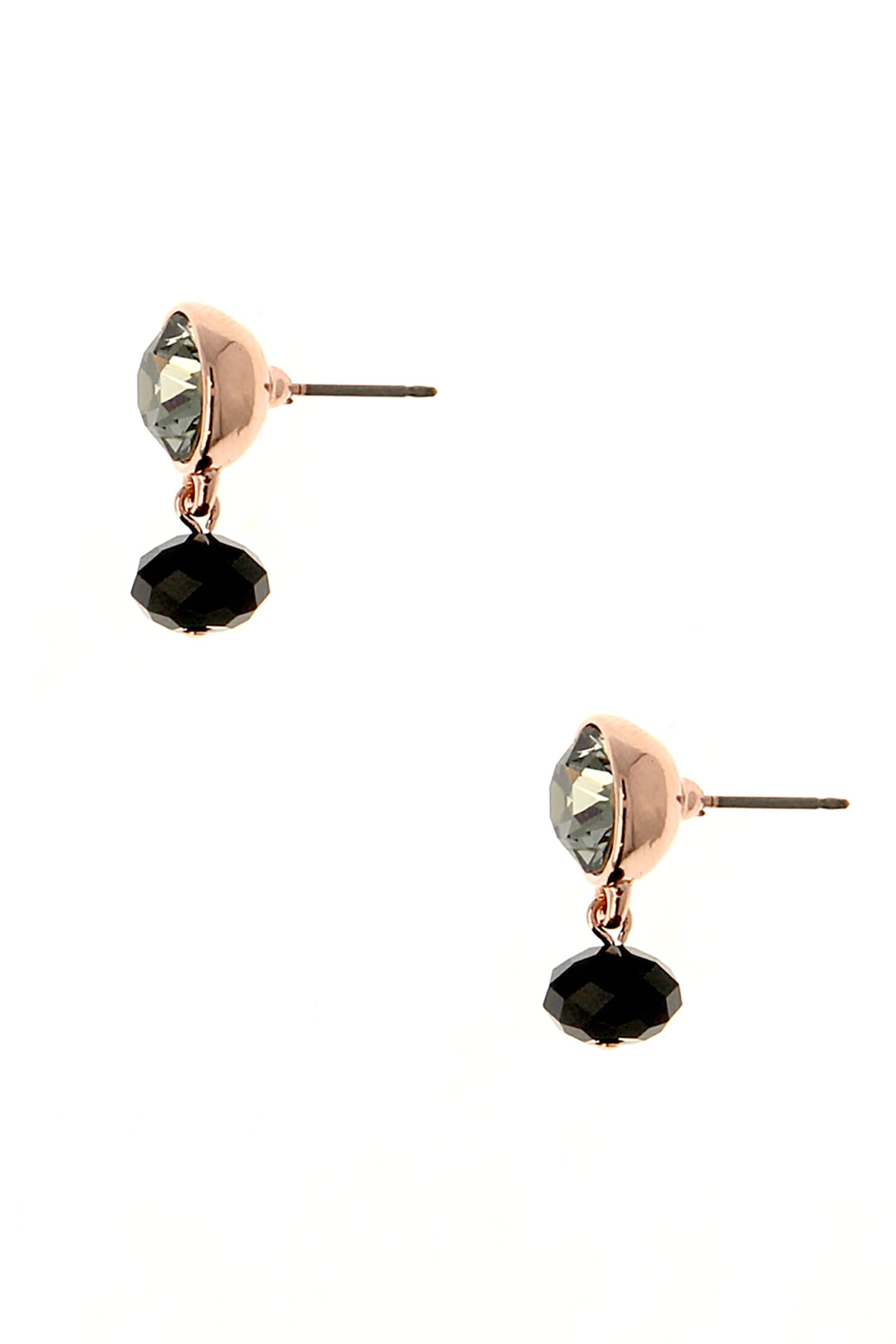 CLASSIC ROSE GOLD EARPINS 2