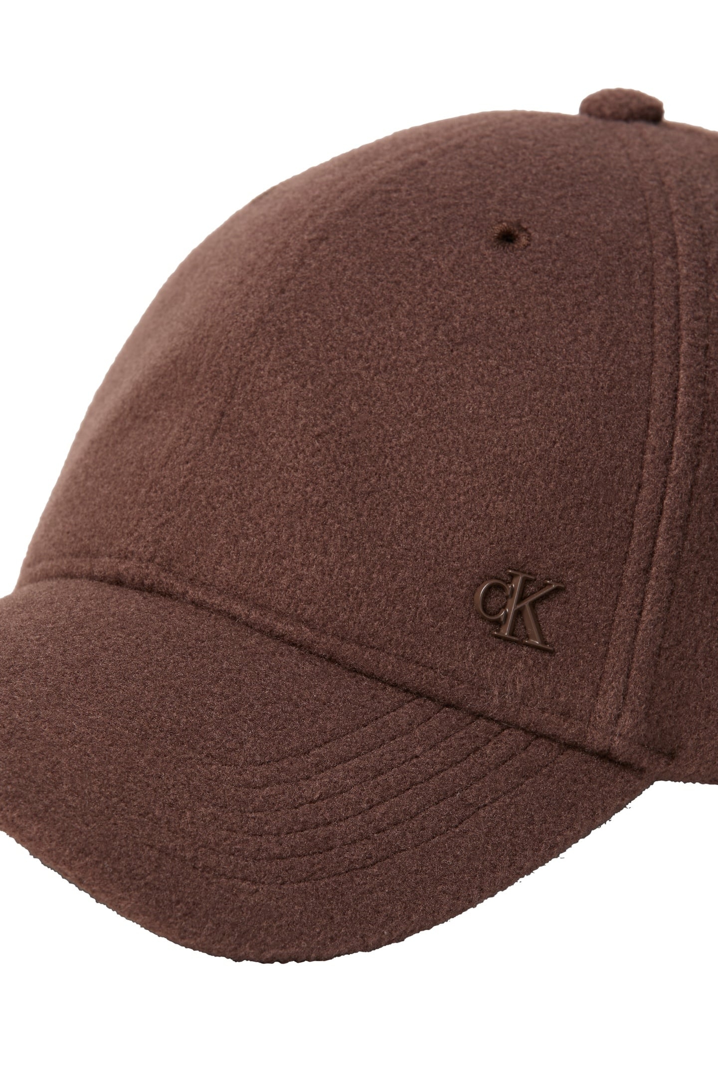 FELT METAL PLAQUE BASE BALL CAP CHOCOLATE MARTINI 3