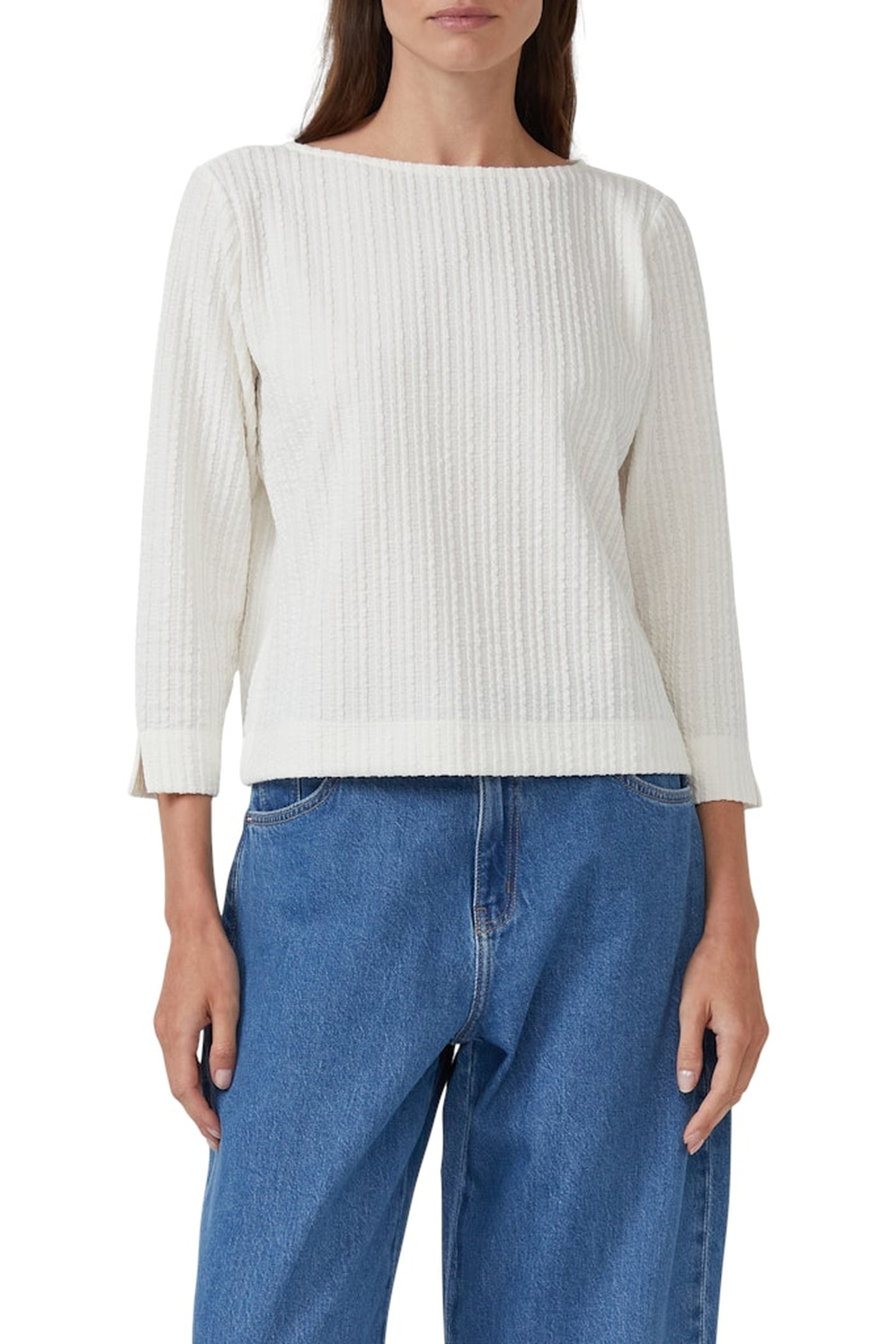 S.OLIVER T-SHIRTS OFFWHITE 1