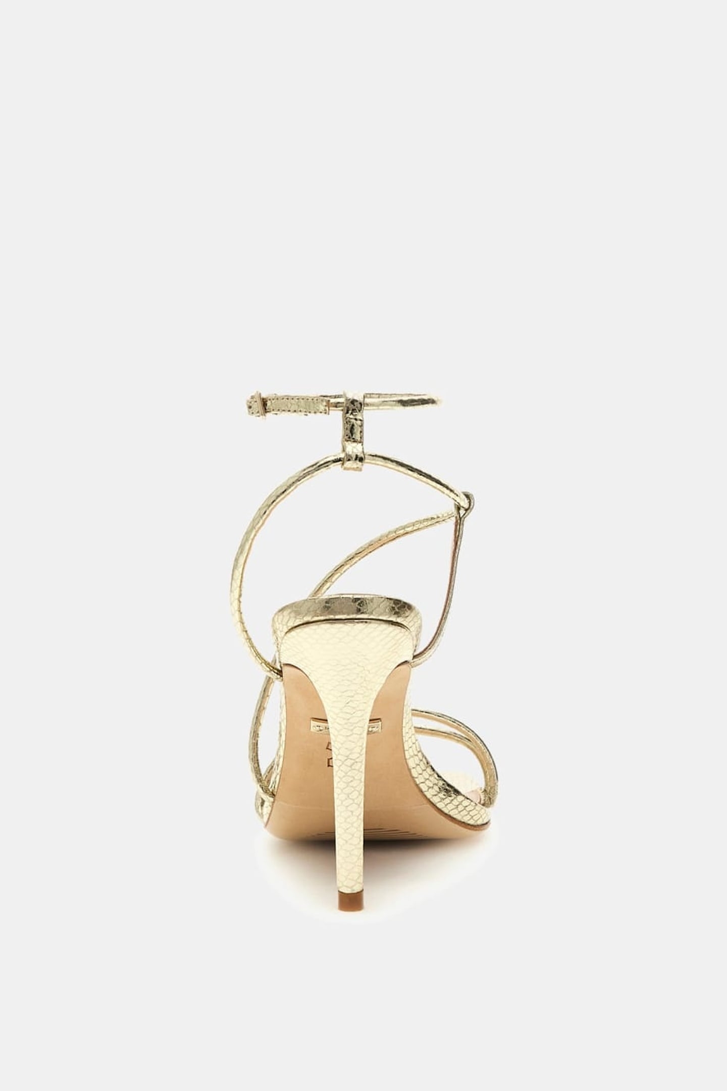 MARCIANO BY GUESS STRAPPY HEELS GOLD 3