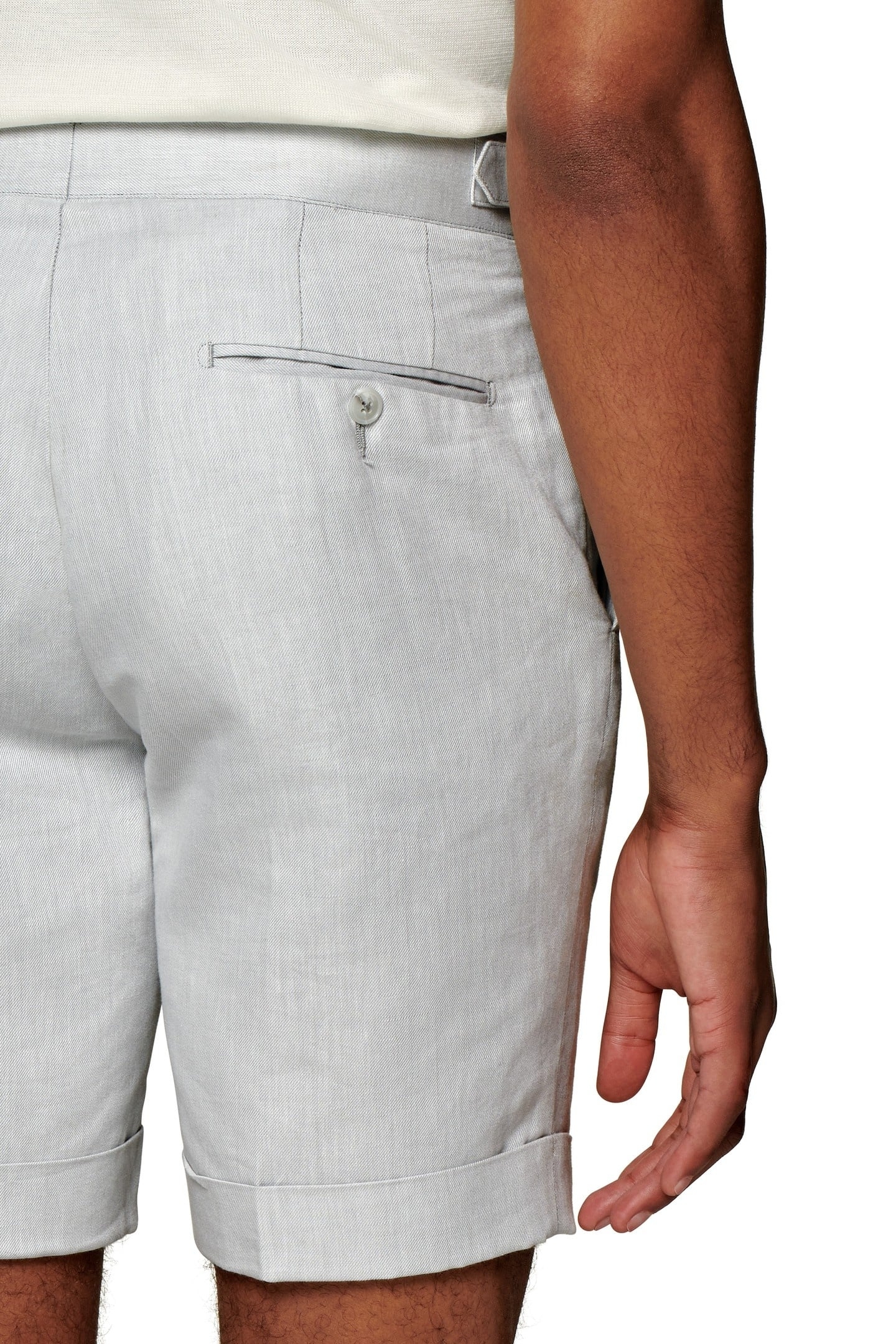FELLINI SHORTS LIGHT GREY LIGHT GREY 4