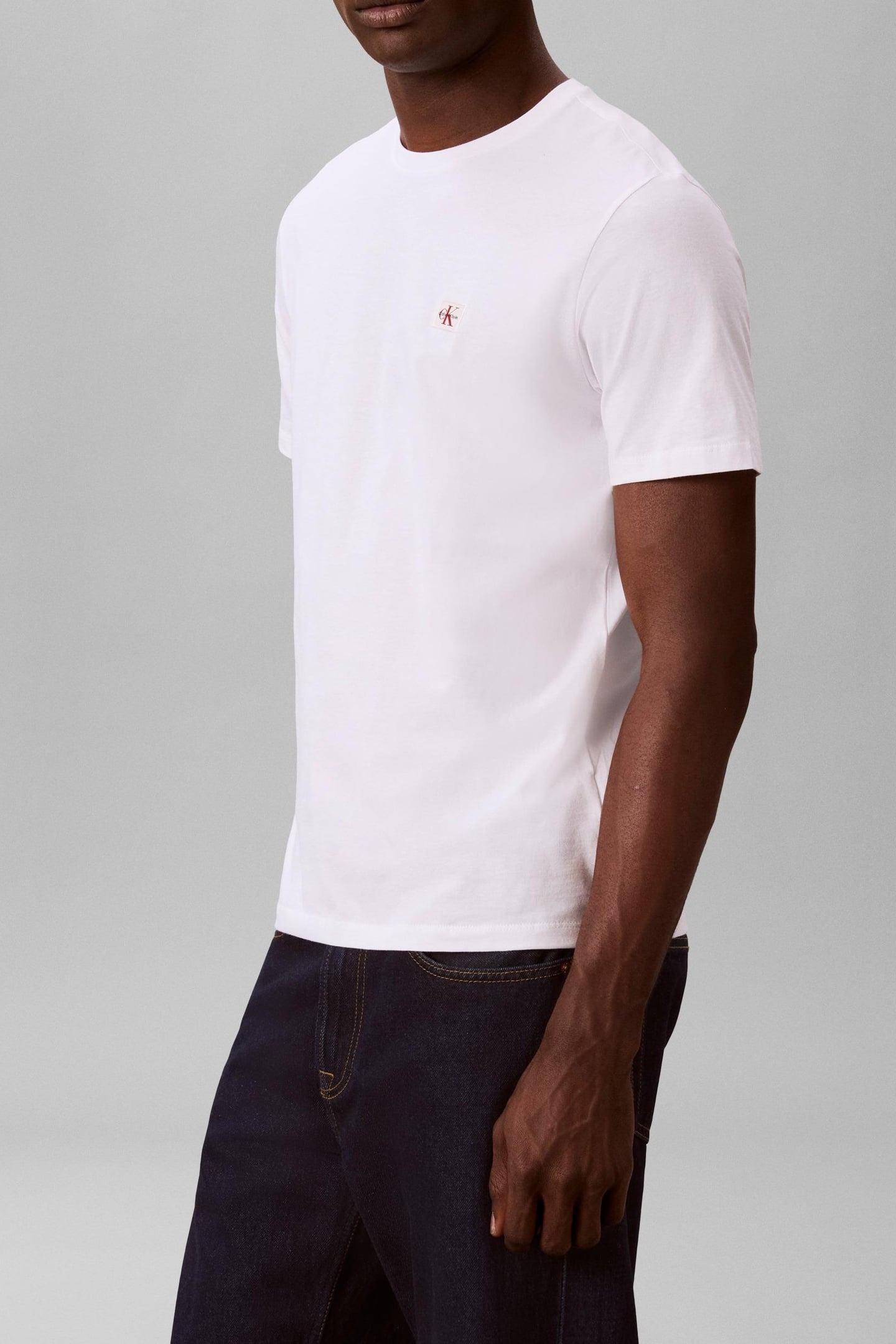 SS BADGE TEE 2-PACK MARITIME NAVY/BRIGHT WHITE 3