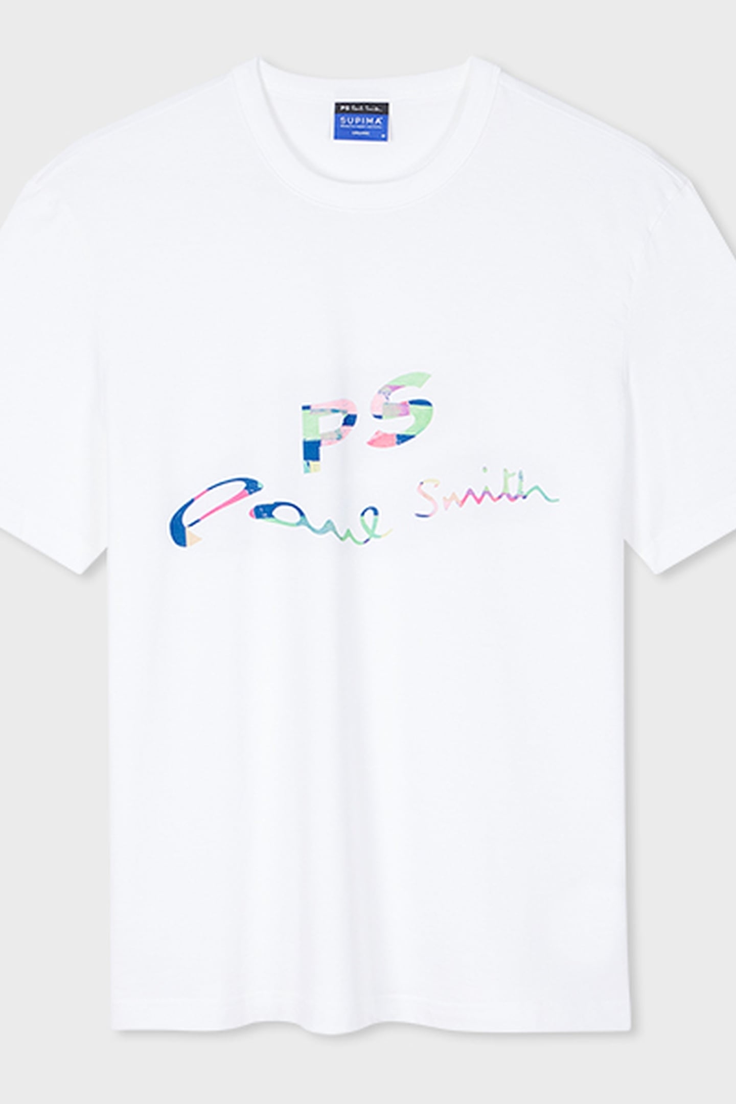 REG FIT SS T SHIRT PS PAUL SMITH WHITE 2