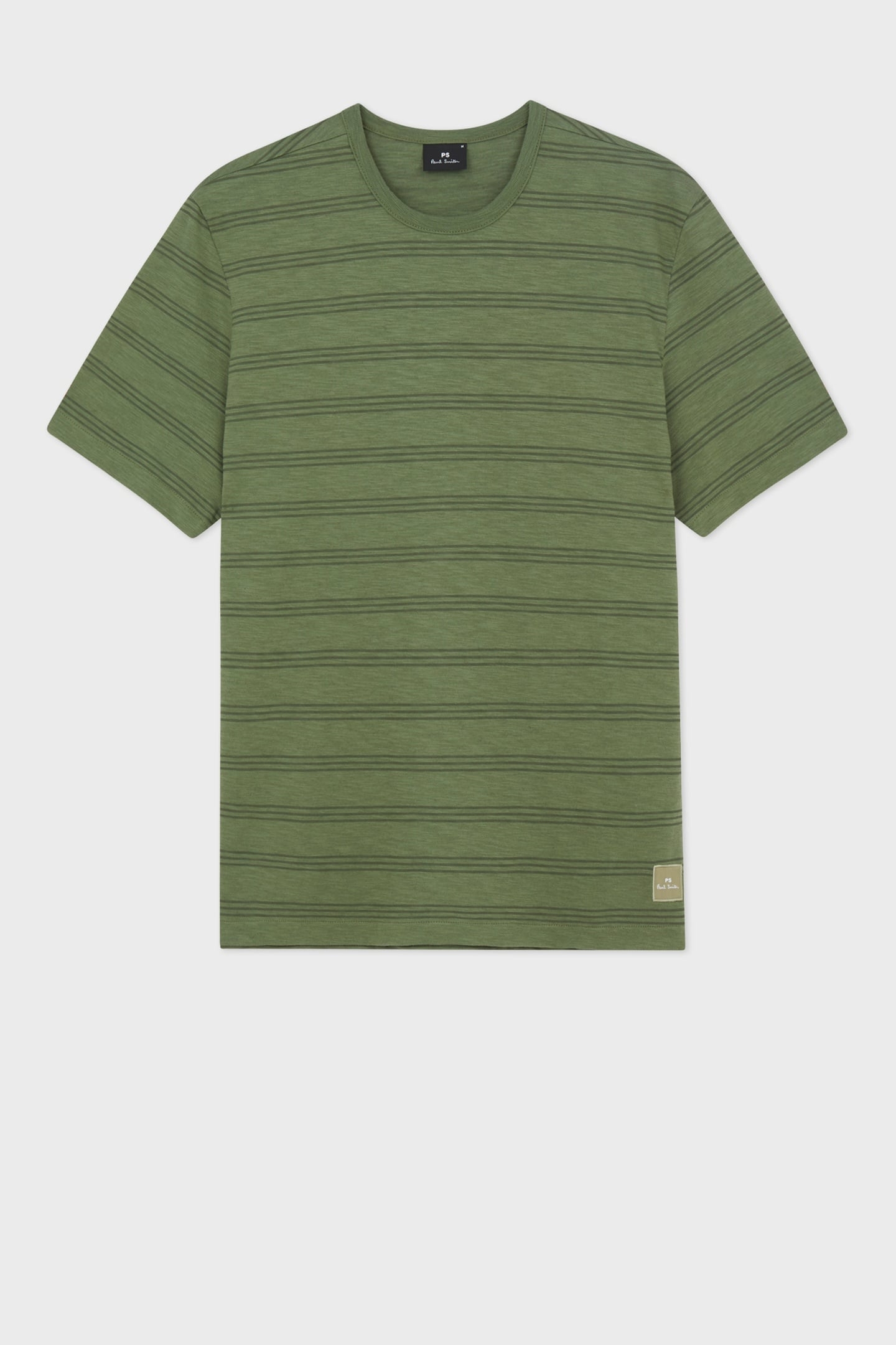REG FIT T SHIRT LT GREYISH GREEN 1