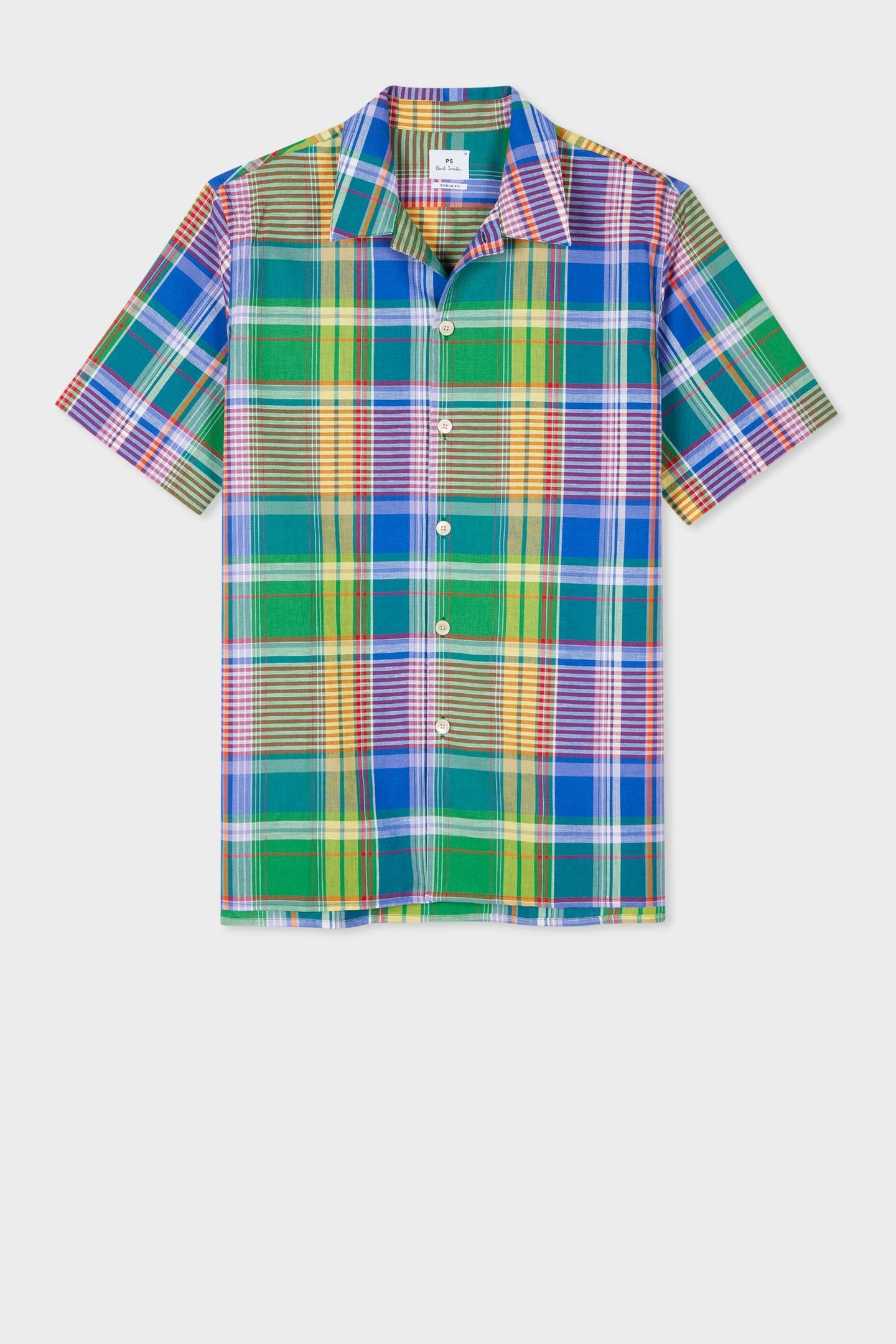 SS CASUAL FIT SHIRT MULTI COLOURED 4