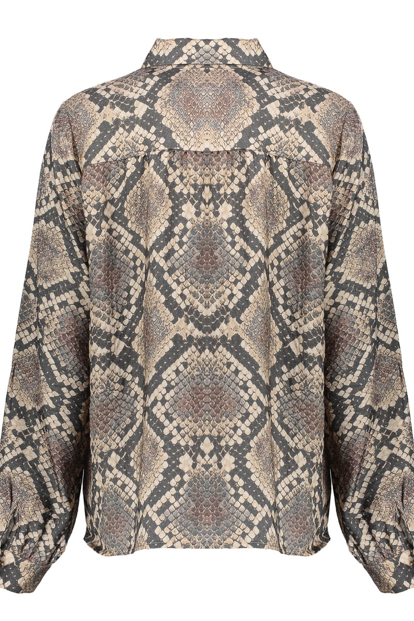 BLOUSE ANIMAL BLACK/SAND 2