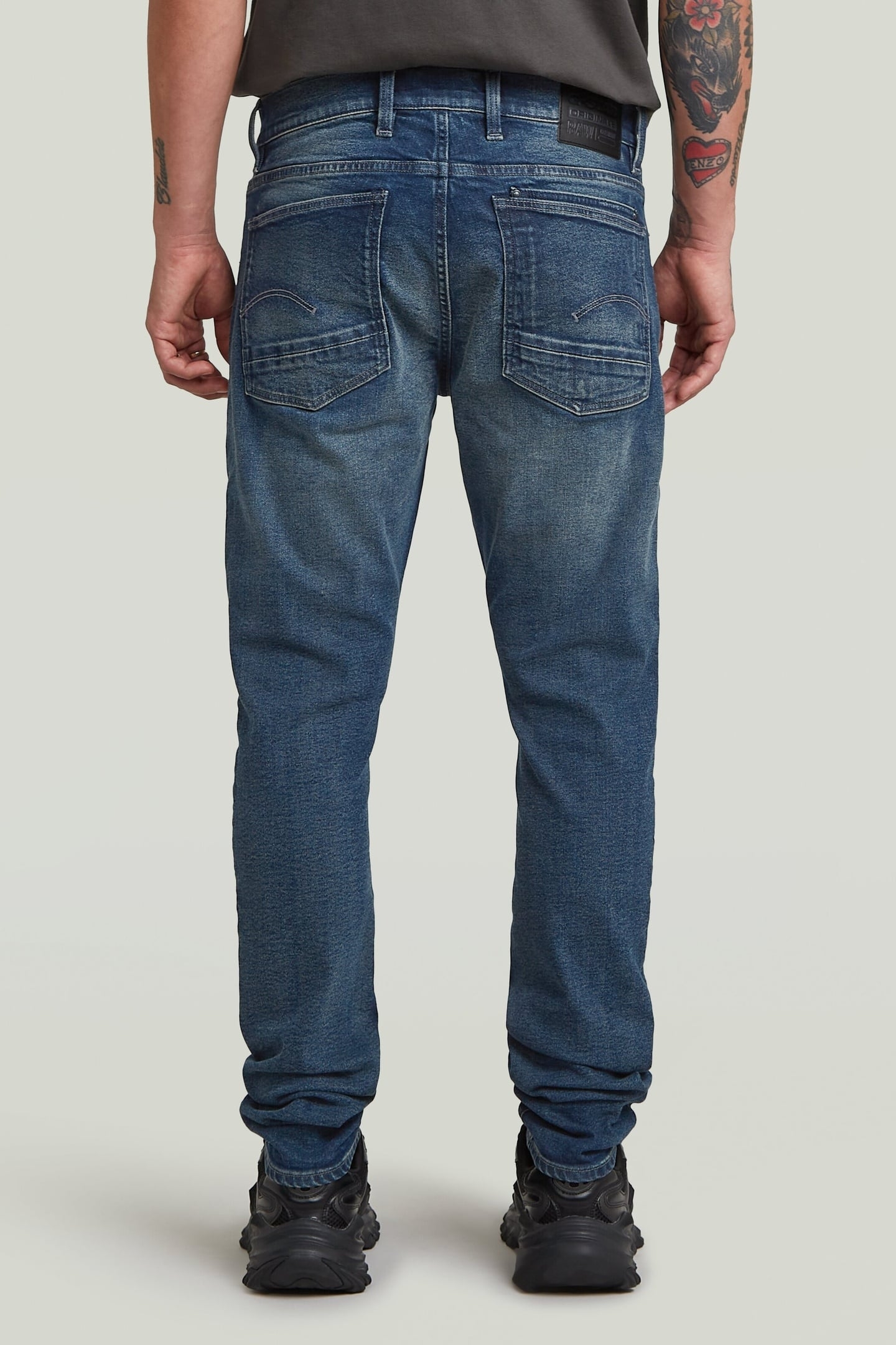 LANCET SKINNY JEANS ANTIQUE FOREST BLUE 3