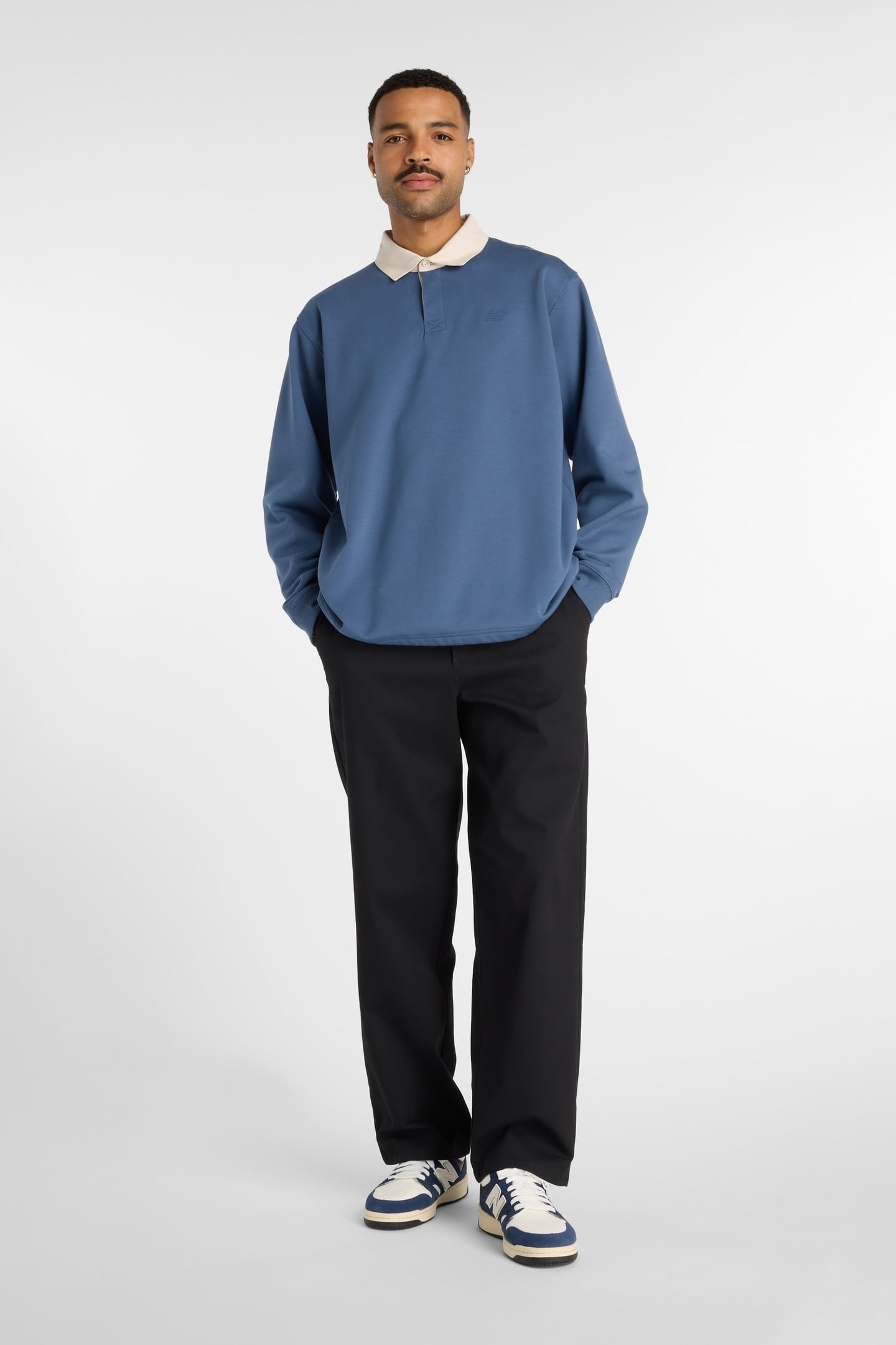 NUMERIC ADVANCED RUGBY SHIRT VINTAGE INDIGO 7