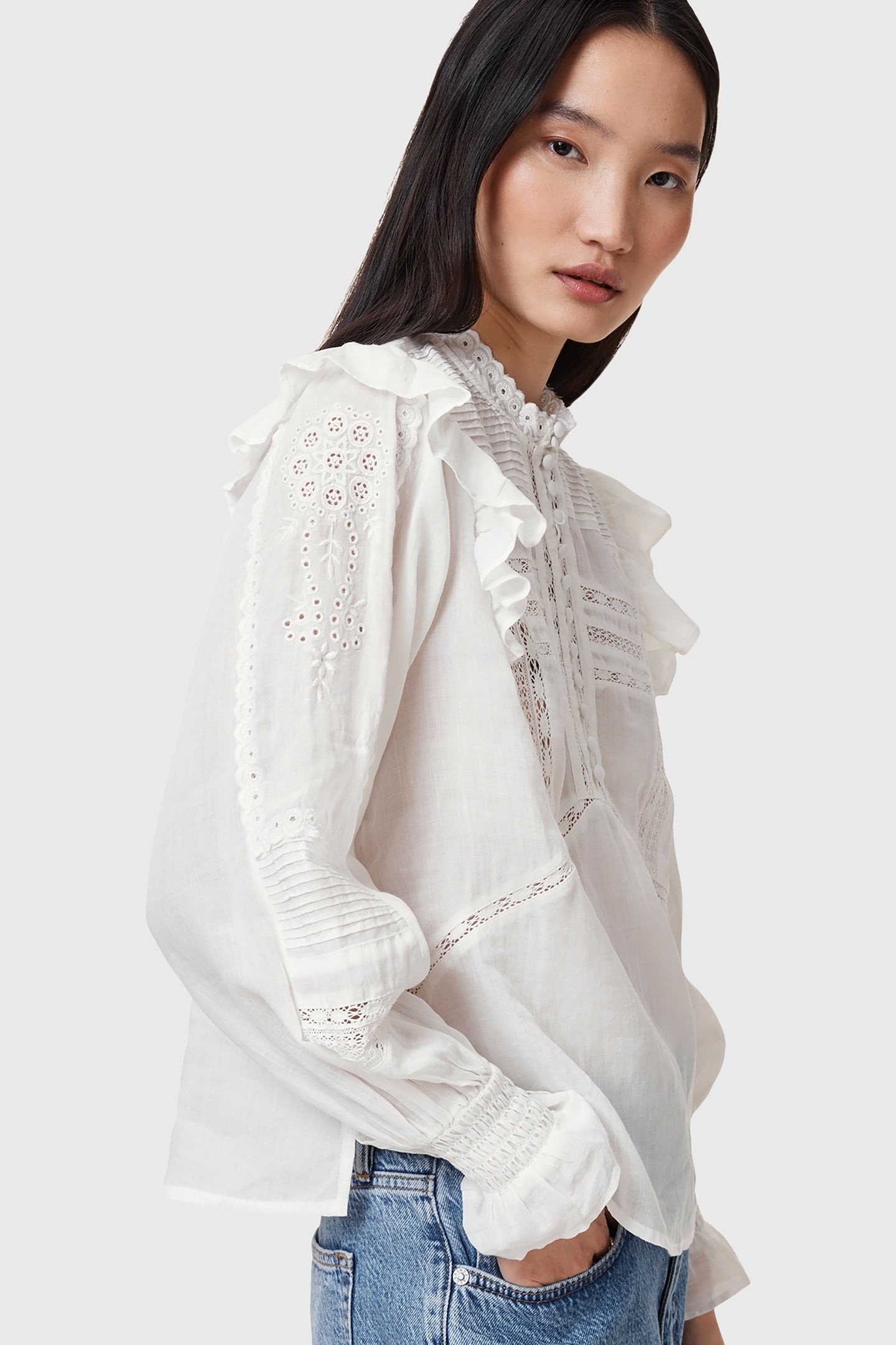 HEATHER TOP CHALK WHITE 7