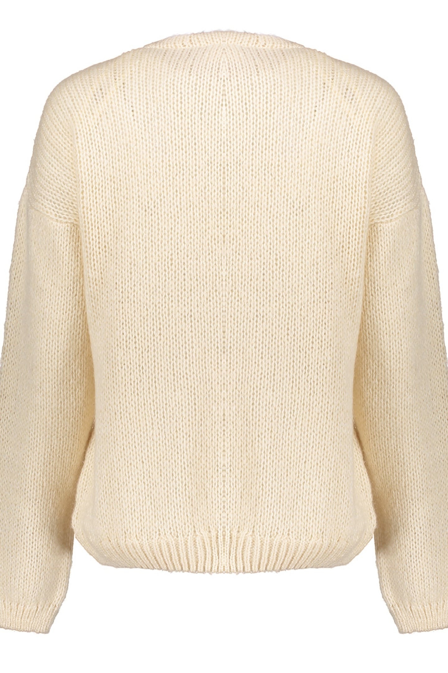 CARDIGAN BASIC OFF-WHITE 2