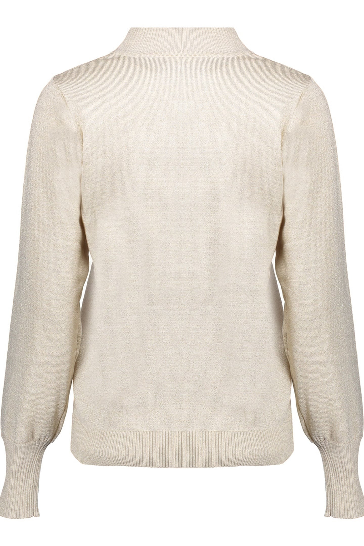 PULLOVER BASIC TURTLE LUREX OFF-WHITE/GOLD 2