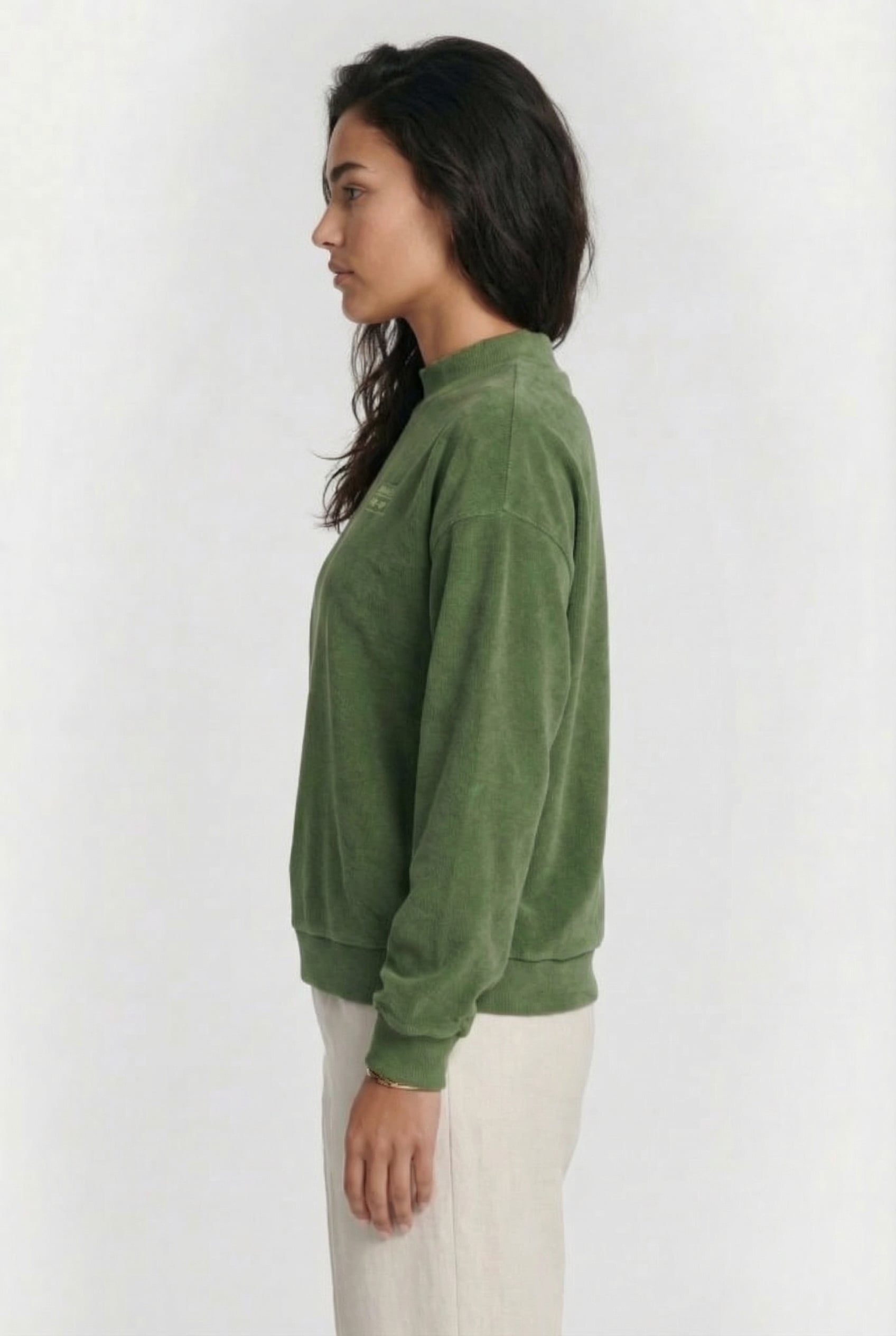 NORI SWEATER PALE ARMY 3