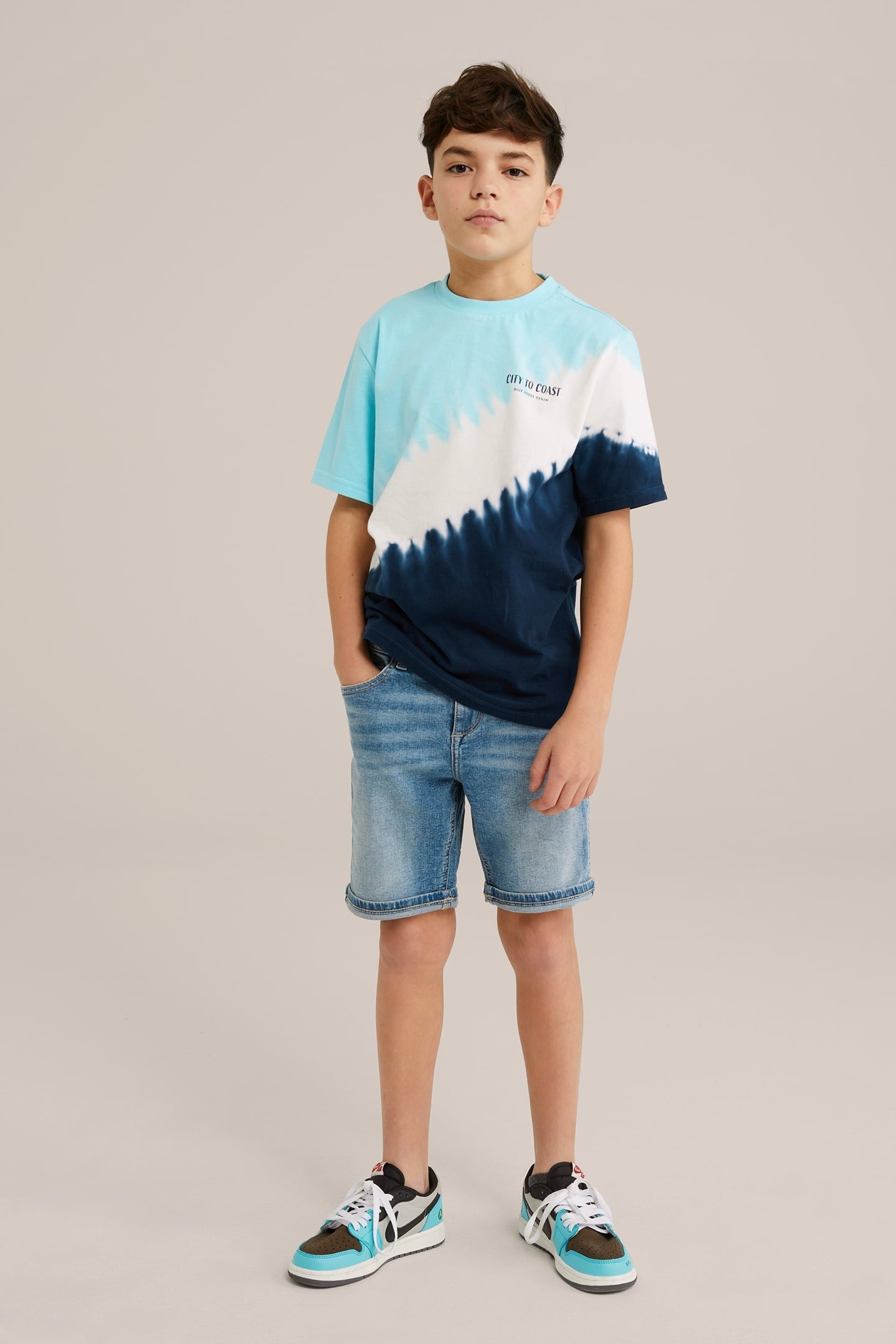 5-POCKET MID WAIST BLUE 2