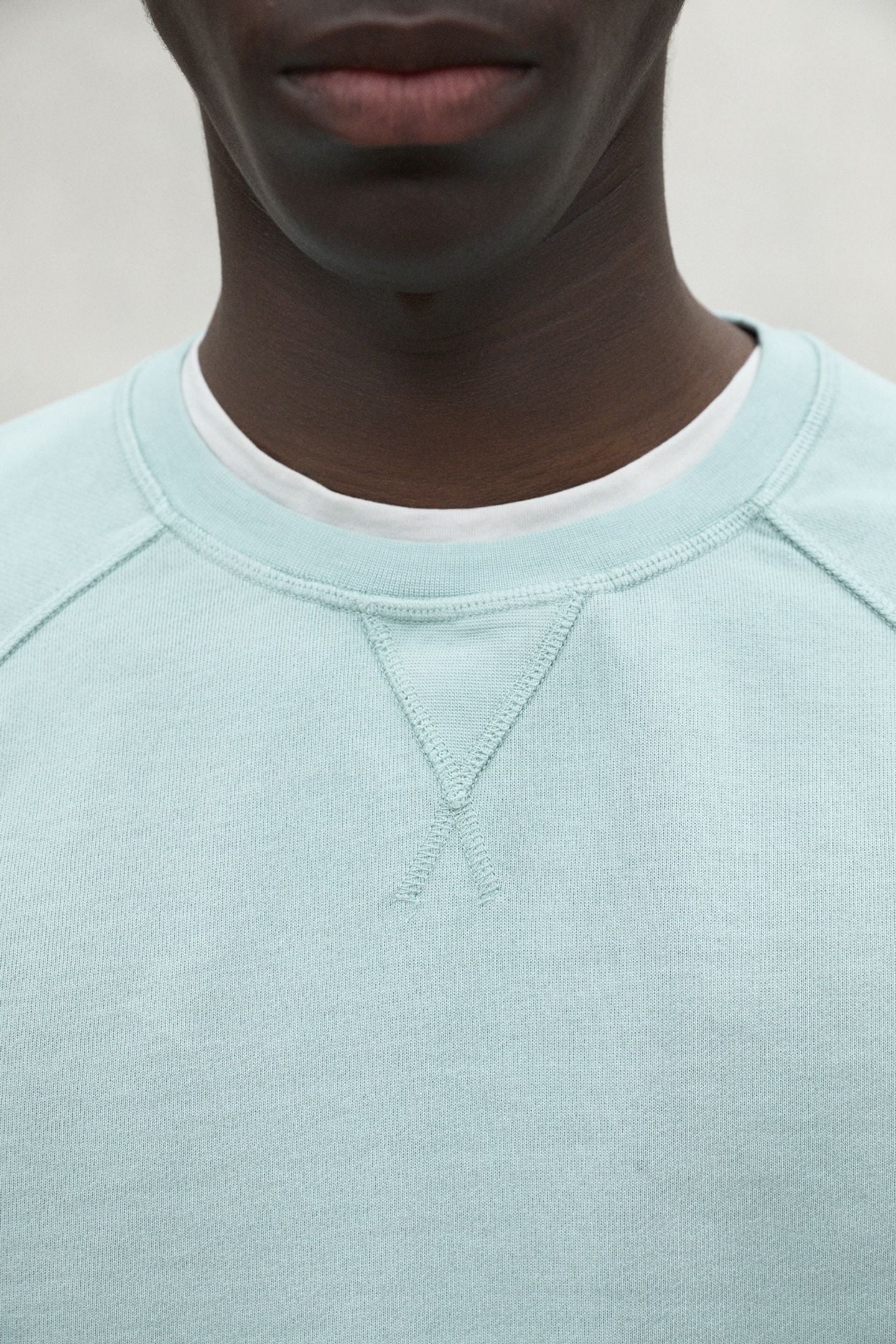 BERJAALF SWEATSHIRT WASHED GREEN 6