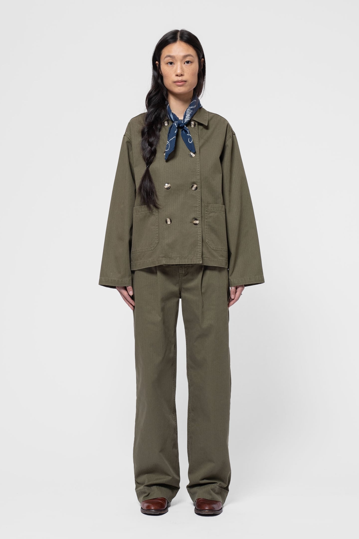 BIBBI WORKWEAR JACKET OLIVE 1
