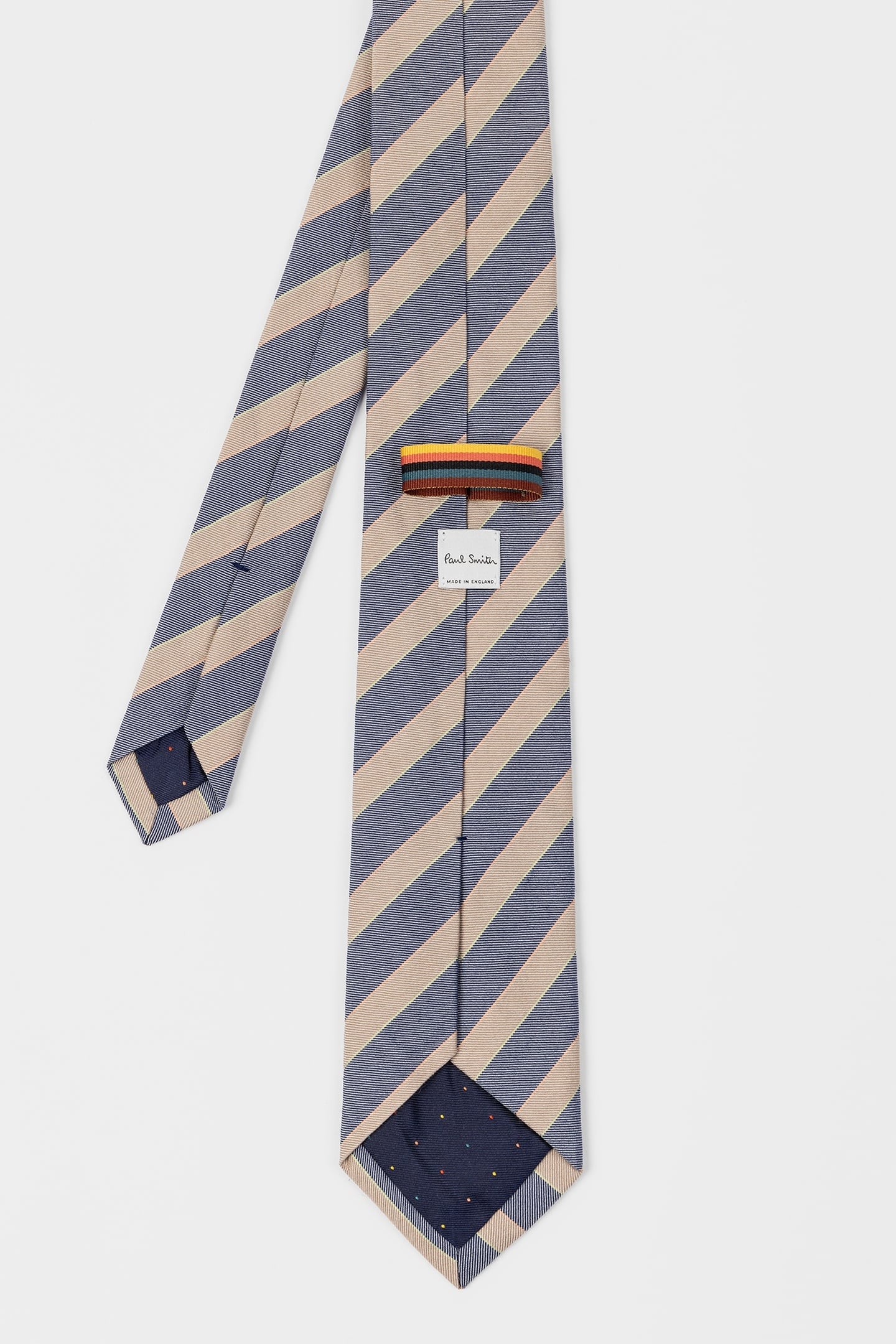 TIE TWO STRIPE TAN 2