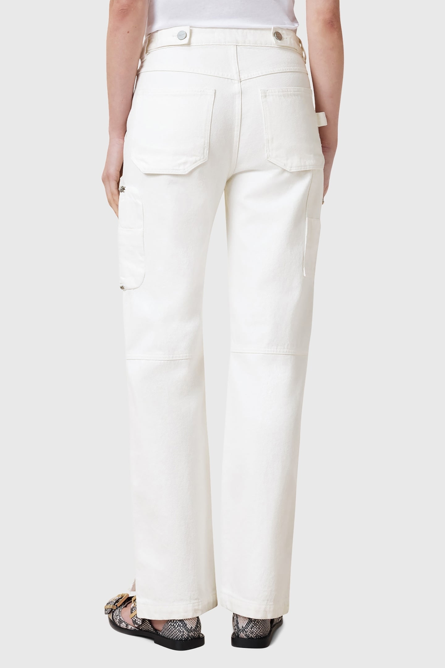 FLORENCE CARGO JEAN OFF WHITE 5