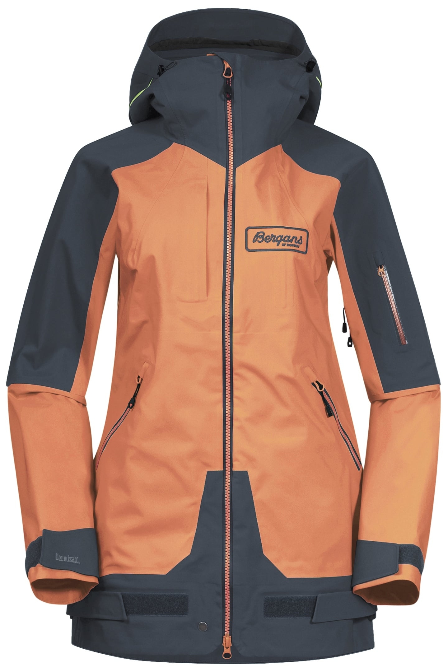 MYRKDALEN V2 3L W JACKET CANTALOUPE/ORION BLUE 4