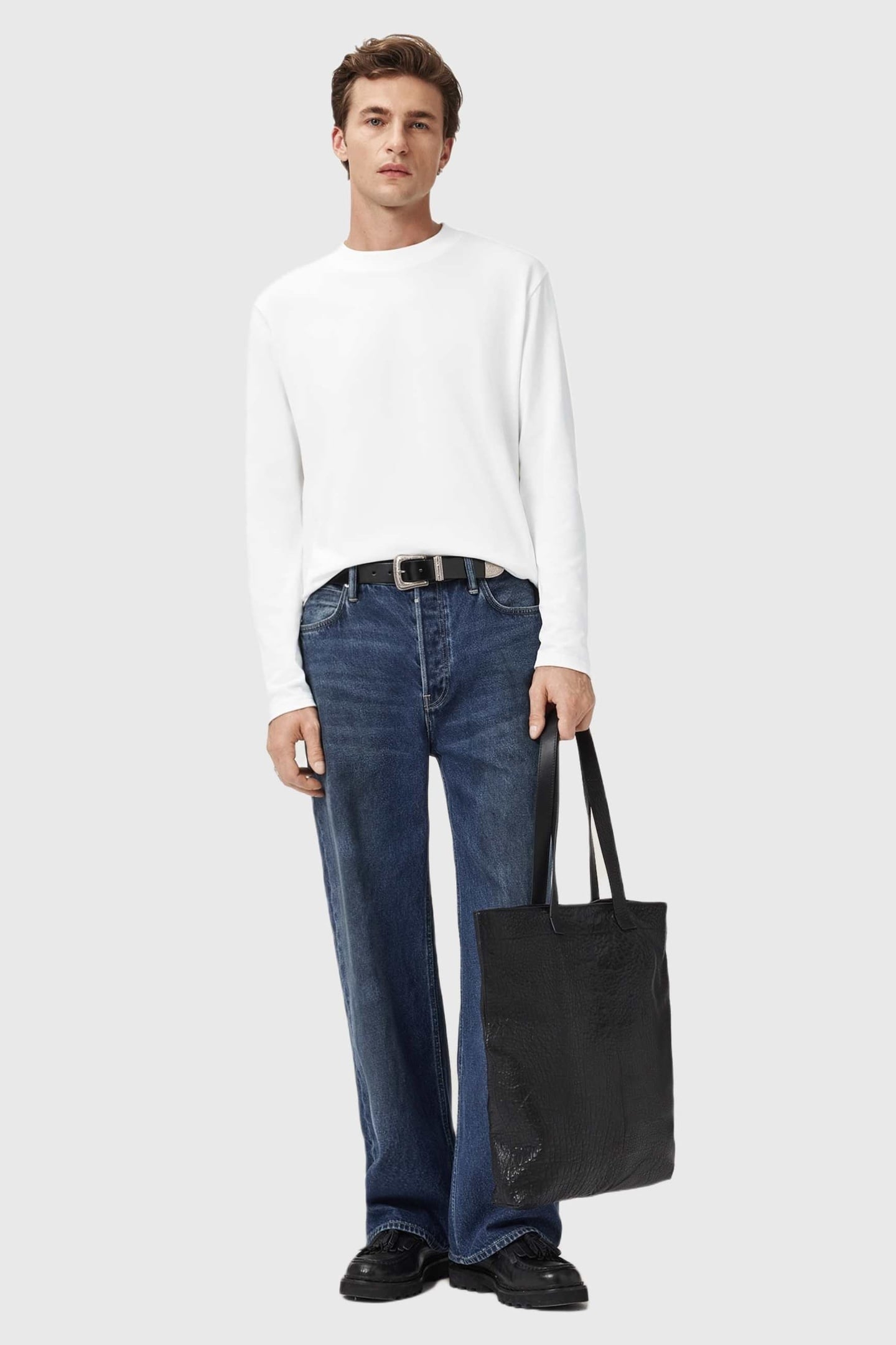 NERO LS CREW CHALK WHITE 6