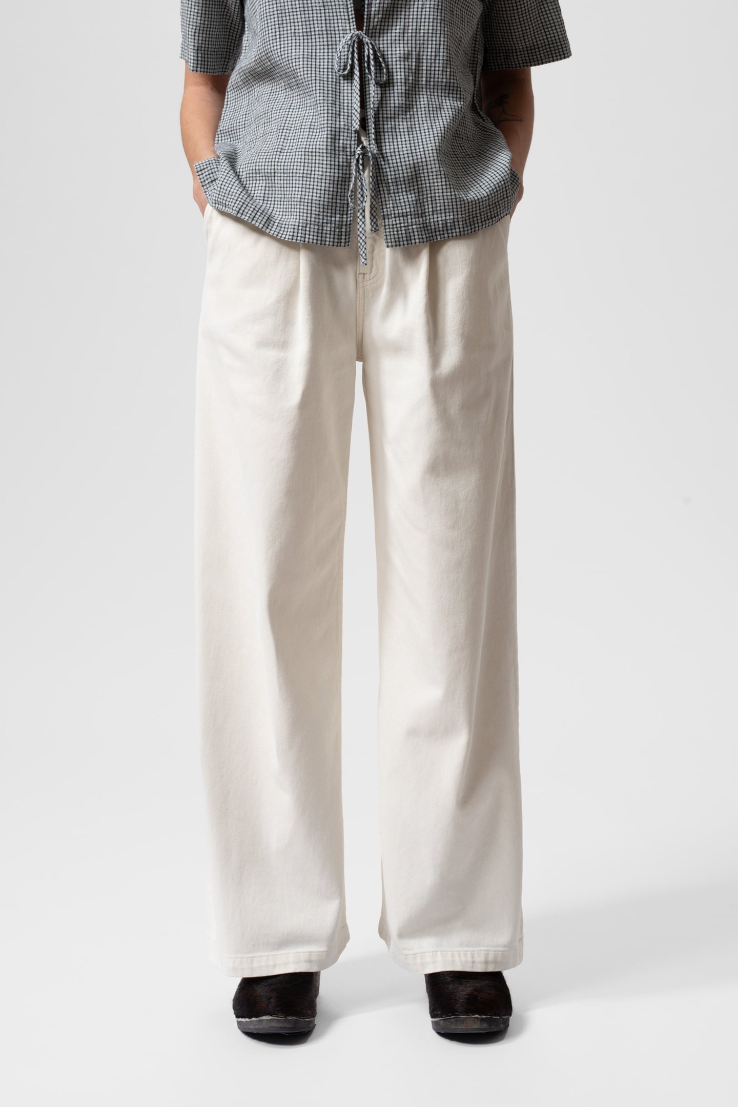 GULLAN WORKWEAR PANTS WHITE 1