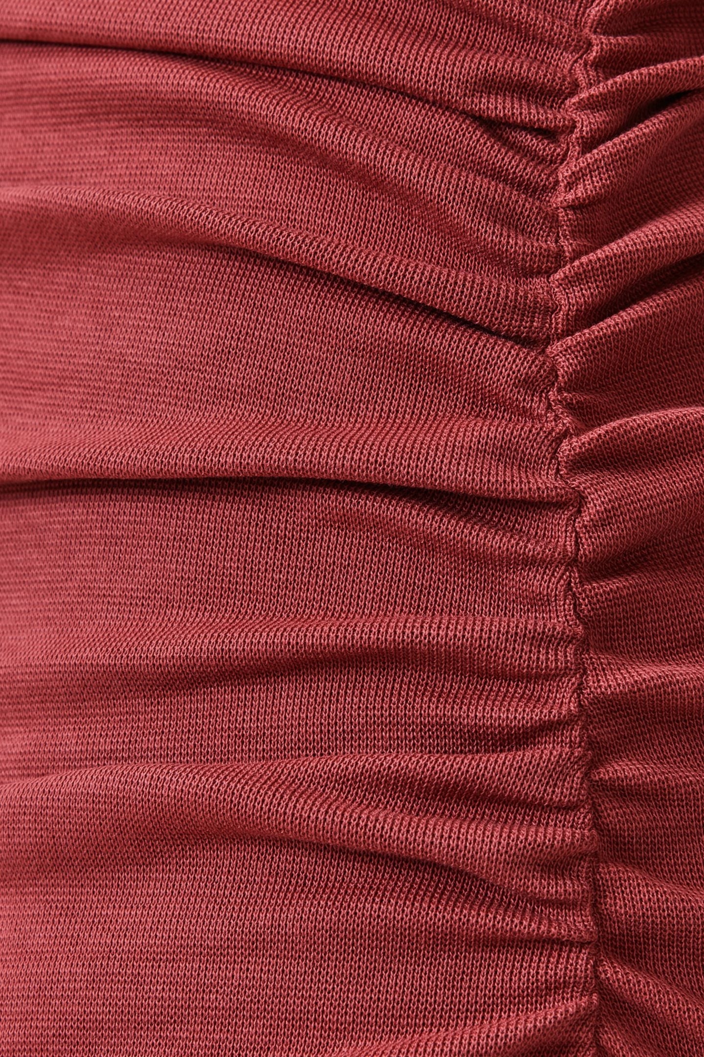 KATARINA SS DRESS BURNT BRICK RED 6