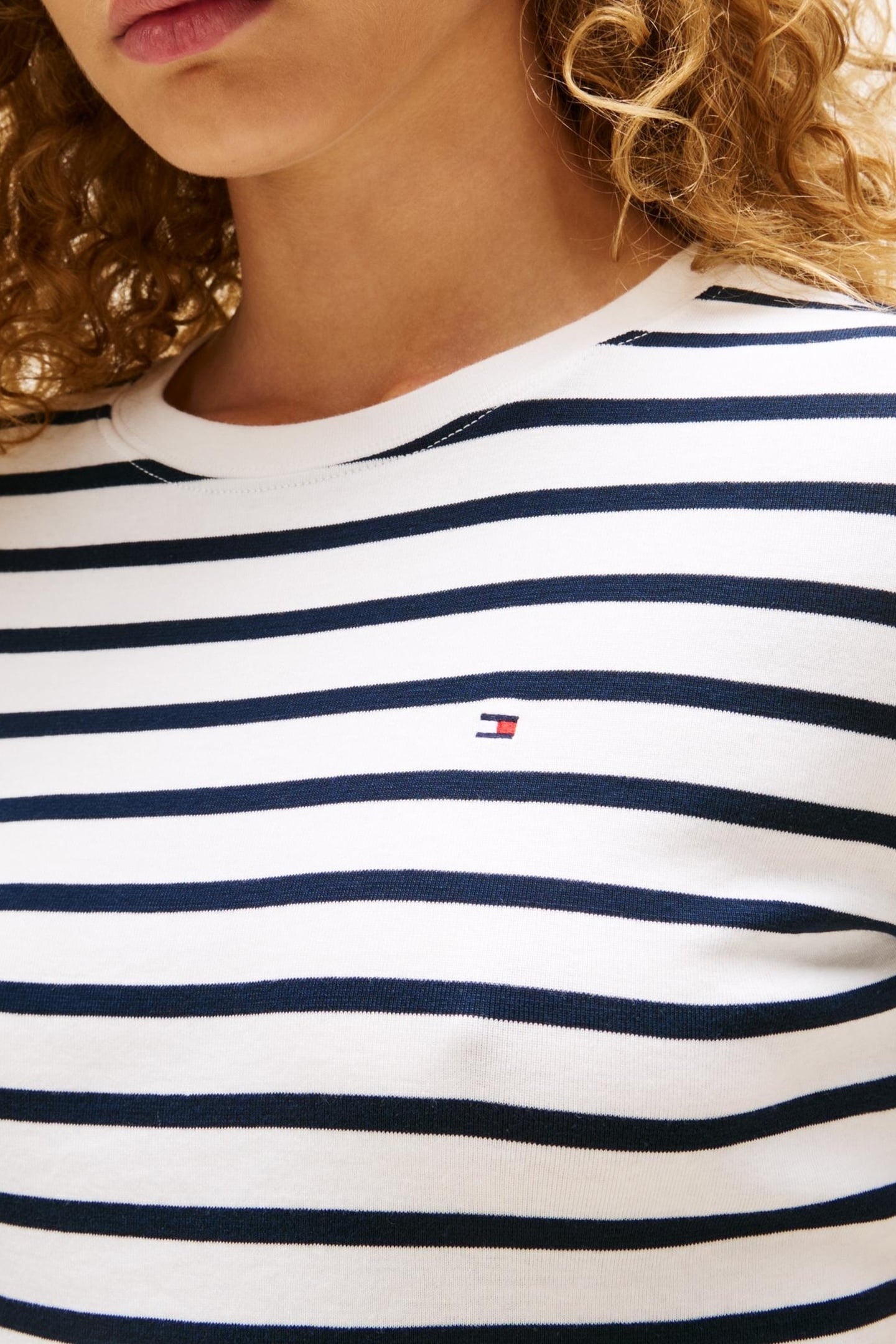 SLIM CODY C-NECK SS BRETON/ECU/DARK NIGHT NAVY 6