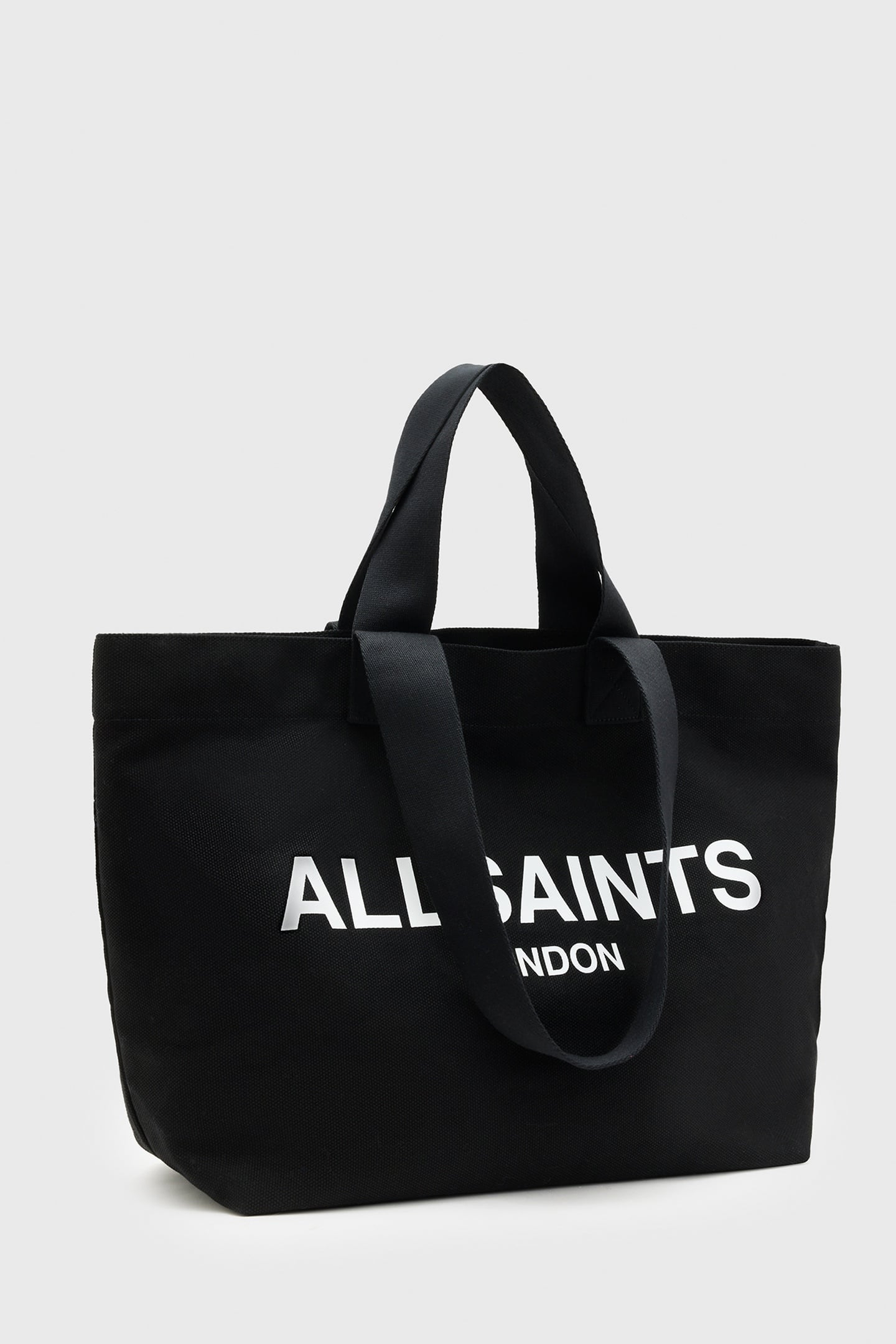 ALI CANVAS TOTE BLACK/WHITE 4