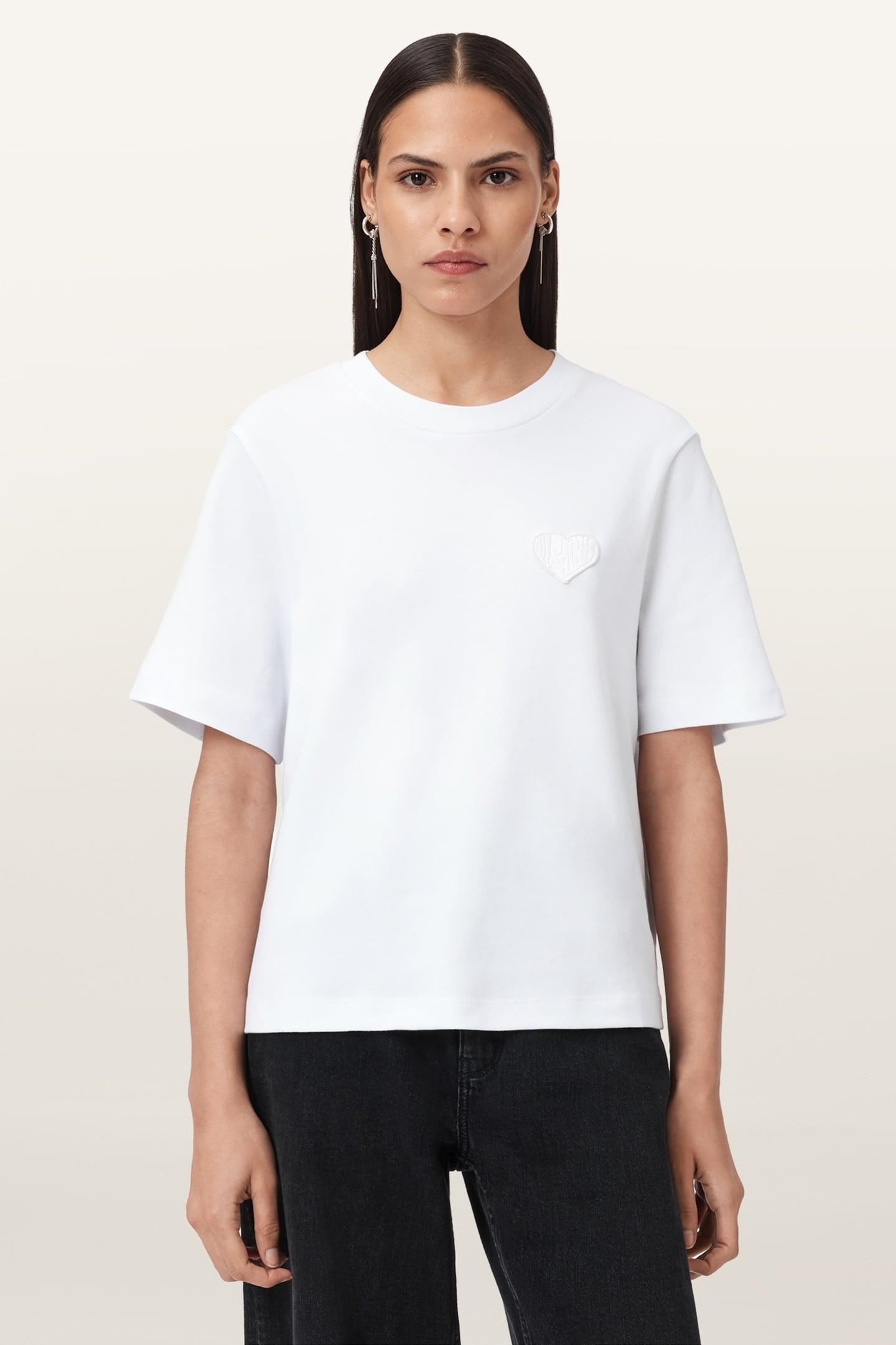LOVER LISA TEE OPTIC WHITE 1