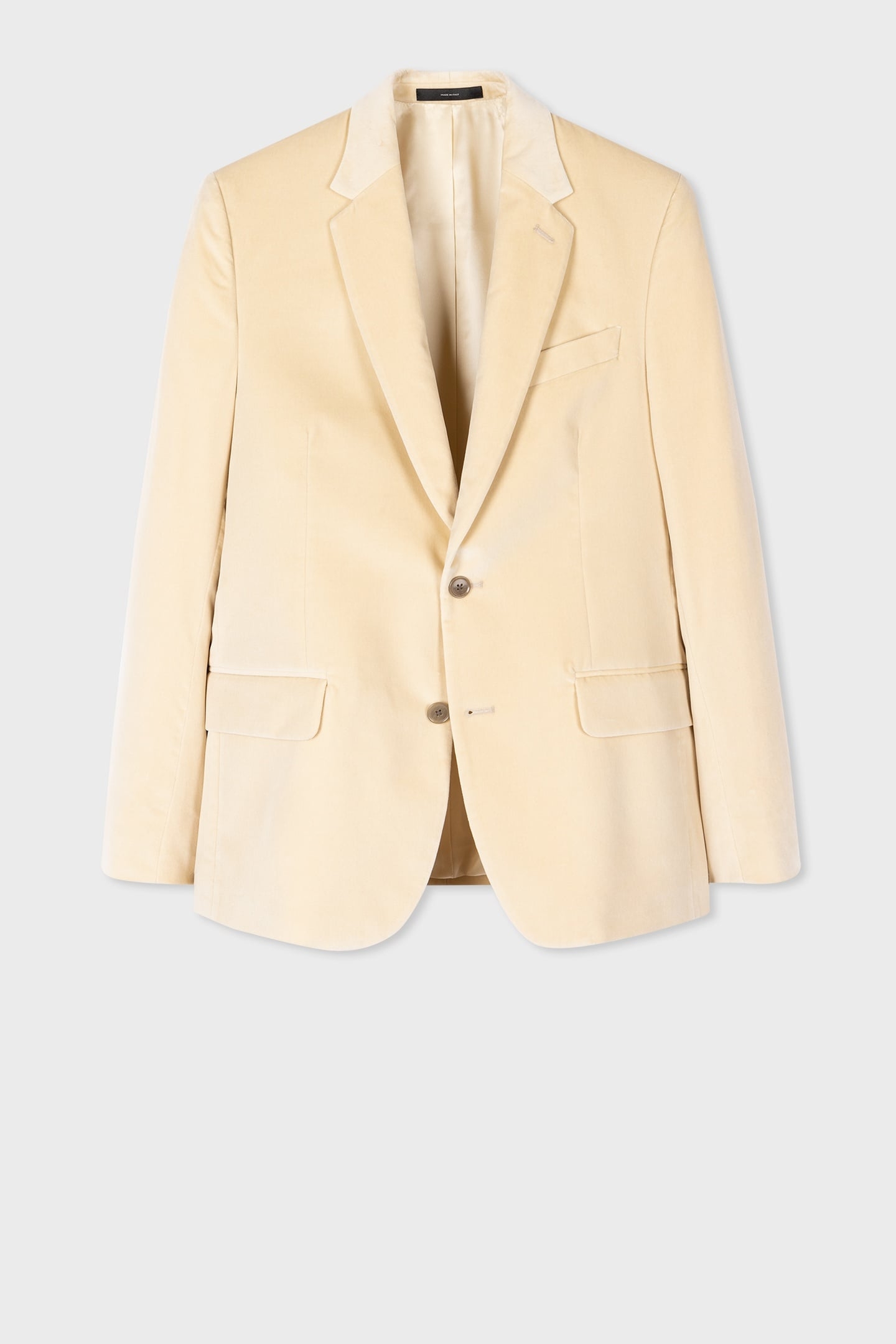 GENTS TAILORED FIT 2 BTN JACKET IVORY 4