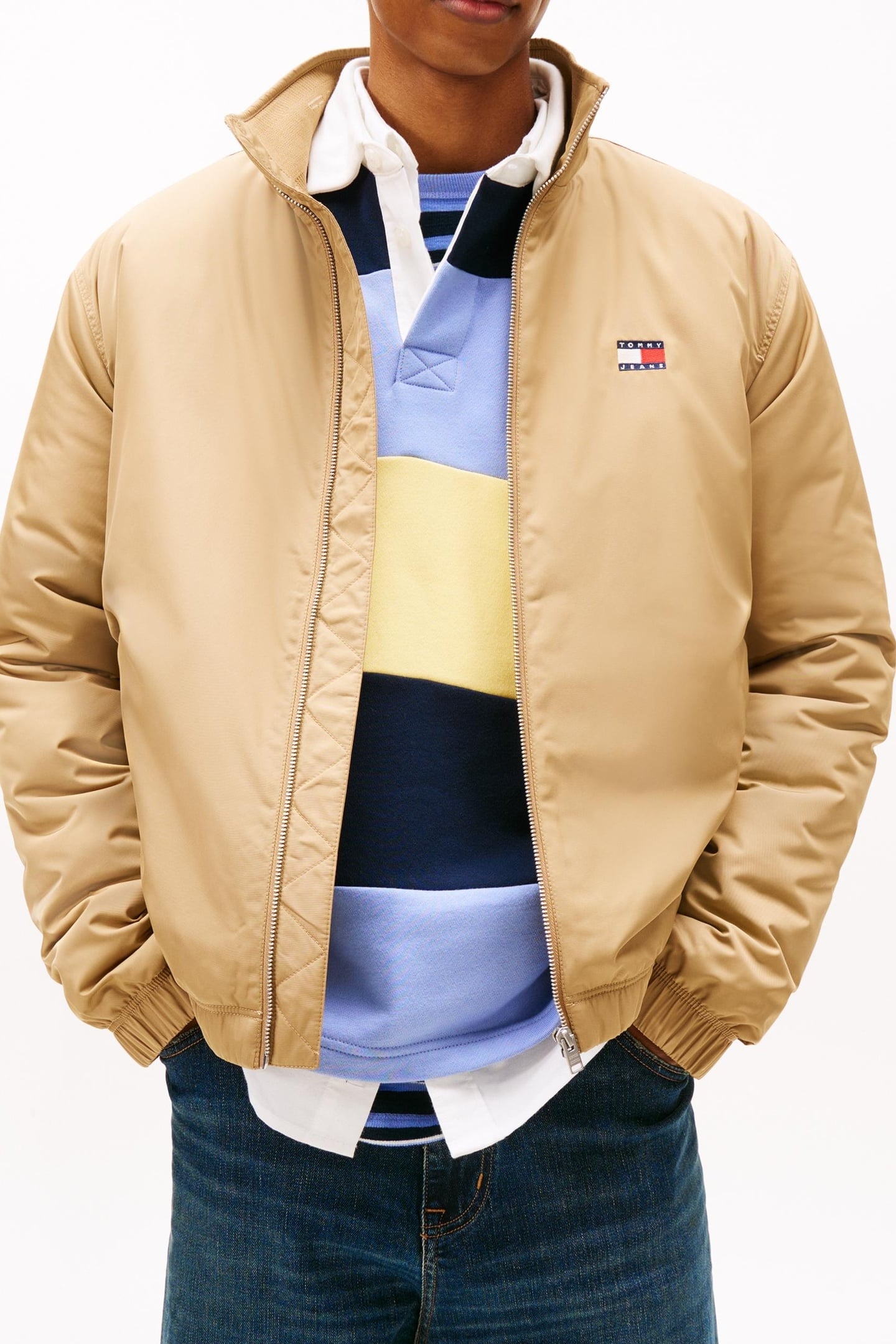 ESSENTIAL PADDED JACKET DARK DUNE 1