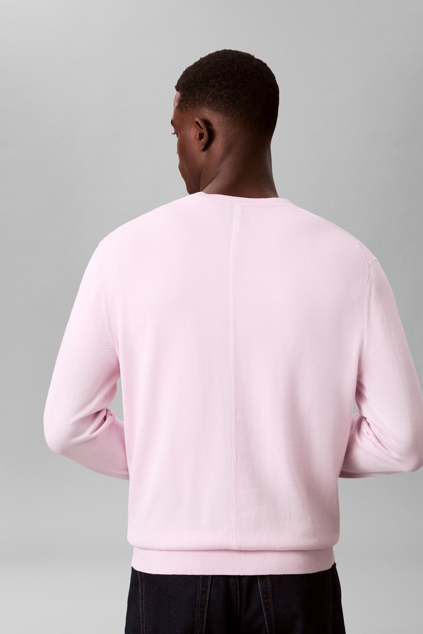 LS SUPIMA COTTON CREWNECK SPRING LILAC 3