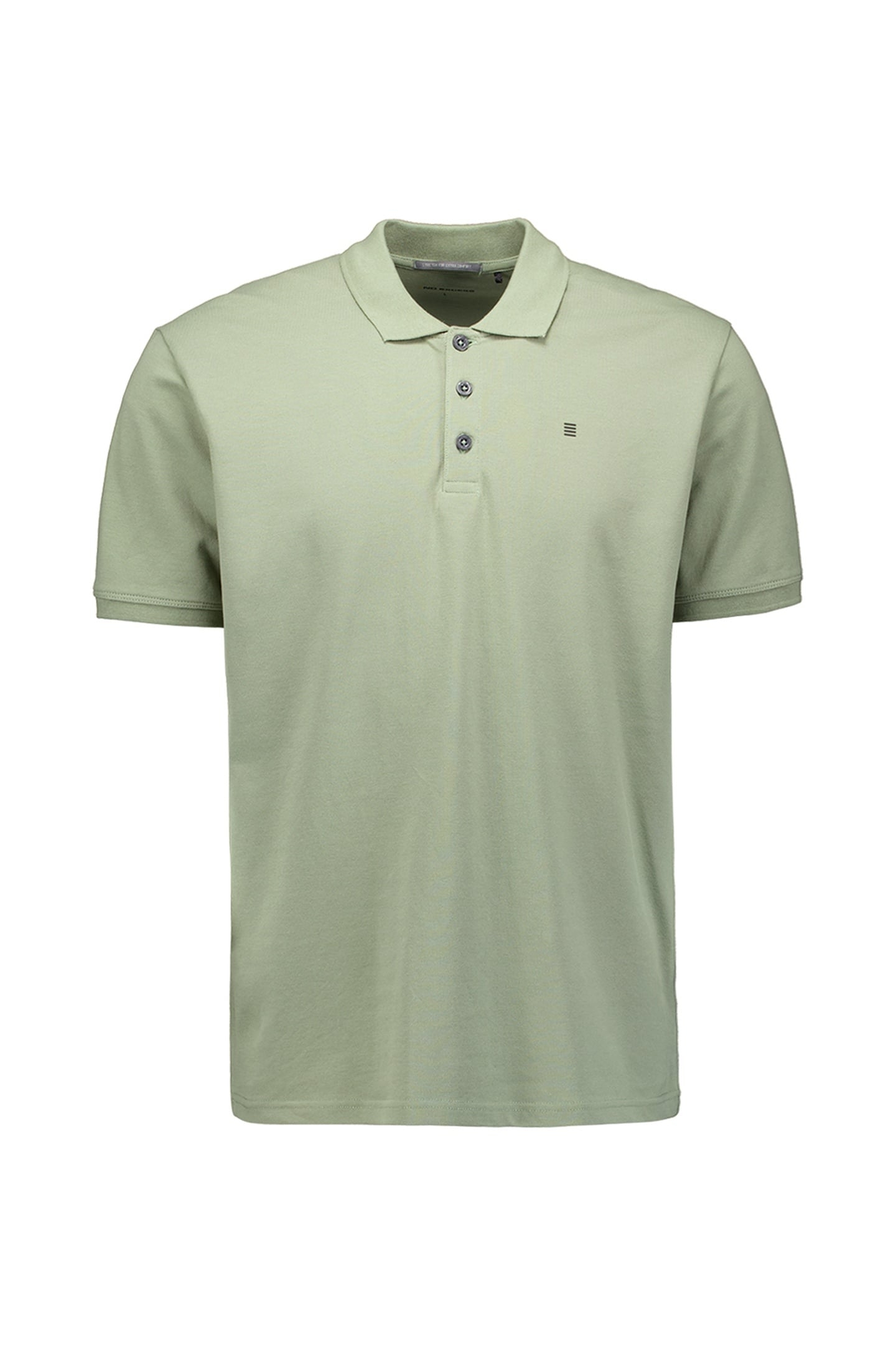 POLO PIQUE SOLID STRETCH GREEN 5